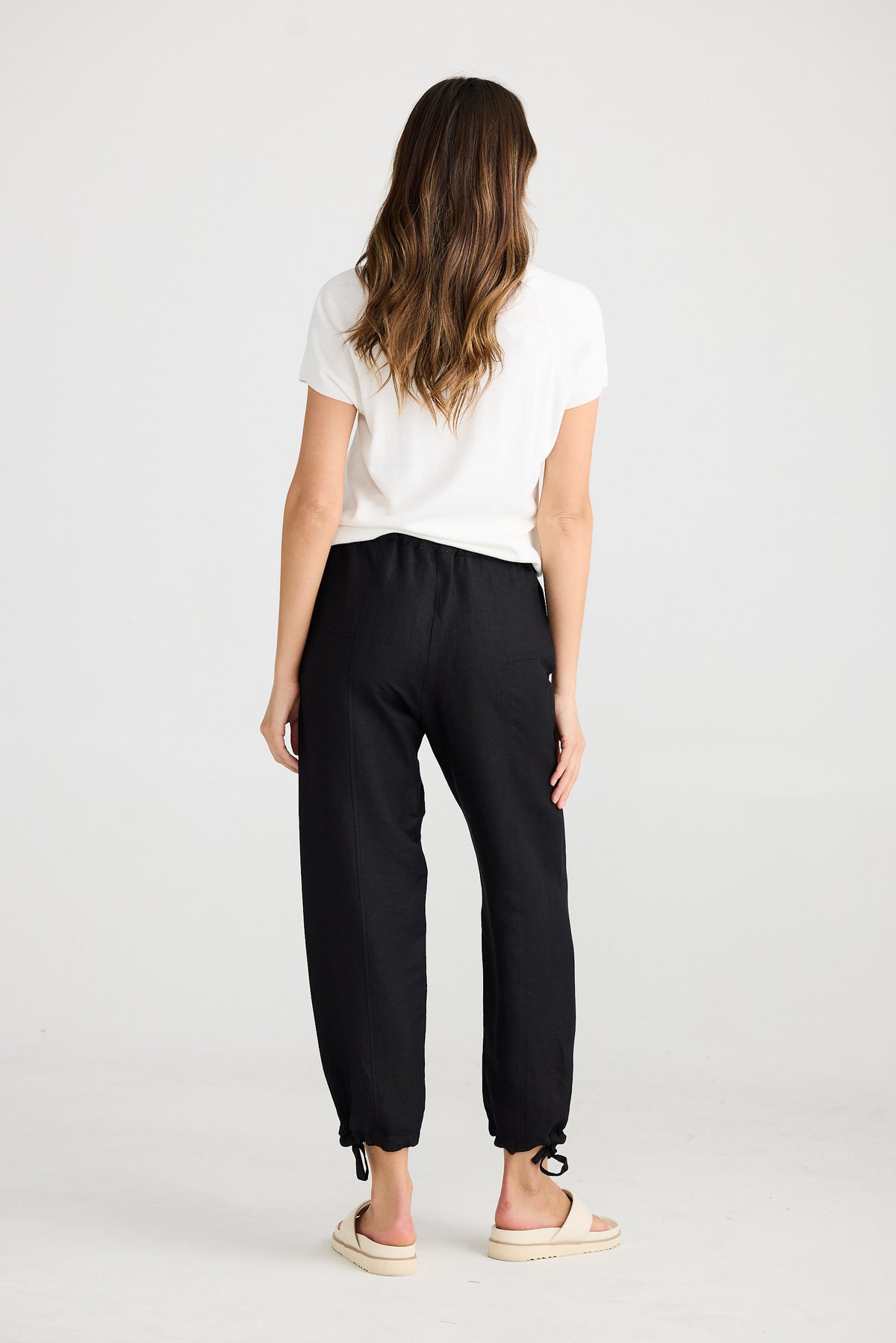 Amazon Pant Black Linen