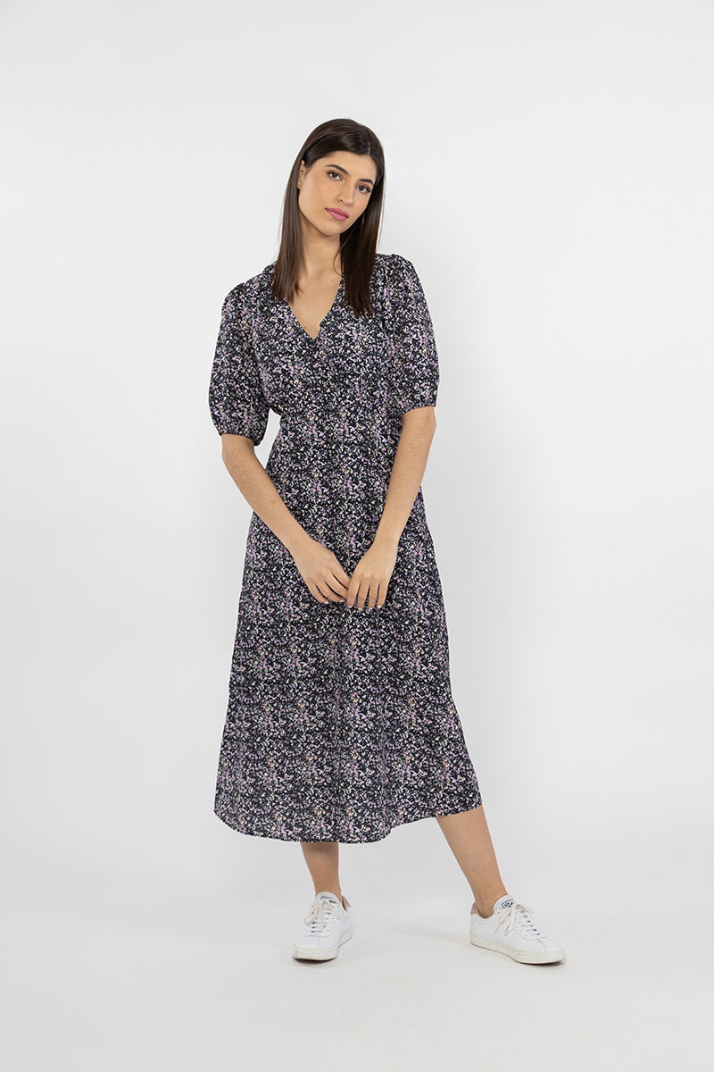 Cheerful Maxi Dress Lavender Pop