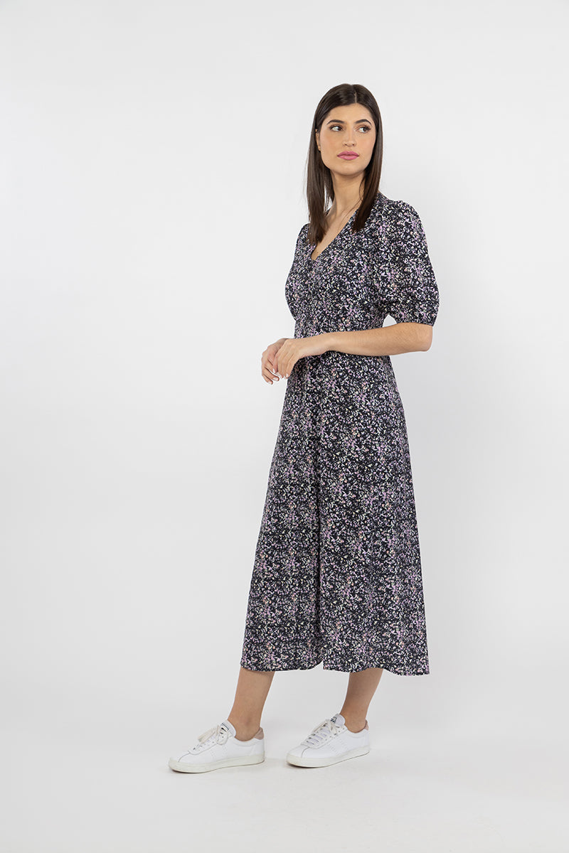 Cheerful Maxi Dress Lavender Pop