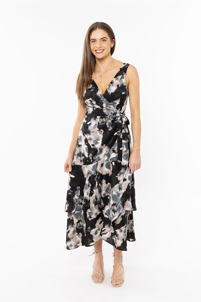 Vibrant Maxi Dress Dusk Smudge