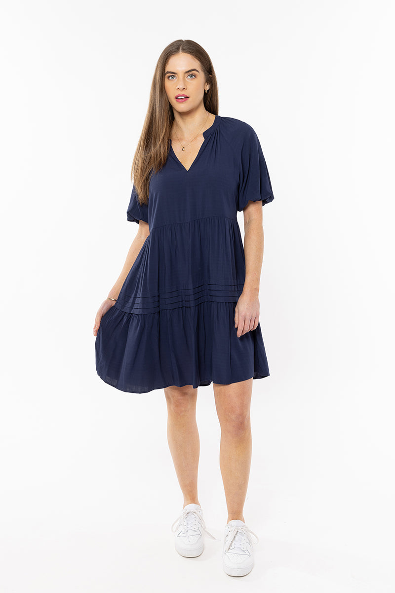 Courageous Mini Dress Navy