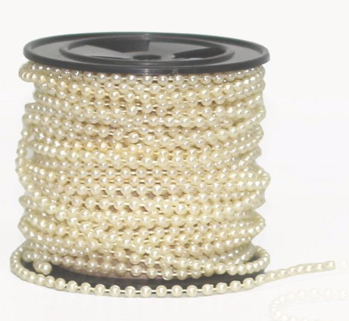 Dainty String Of  Pearls Cream