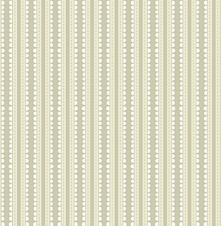 Scallop Stripes In Tan Fabric