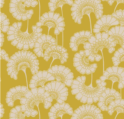 Romantic Rebel Japanese Floral Coutere Fabric