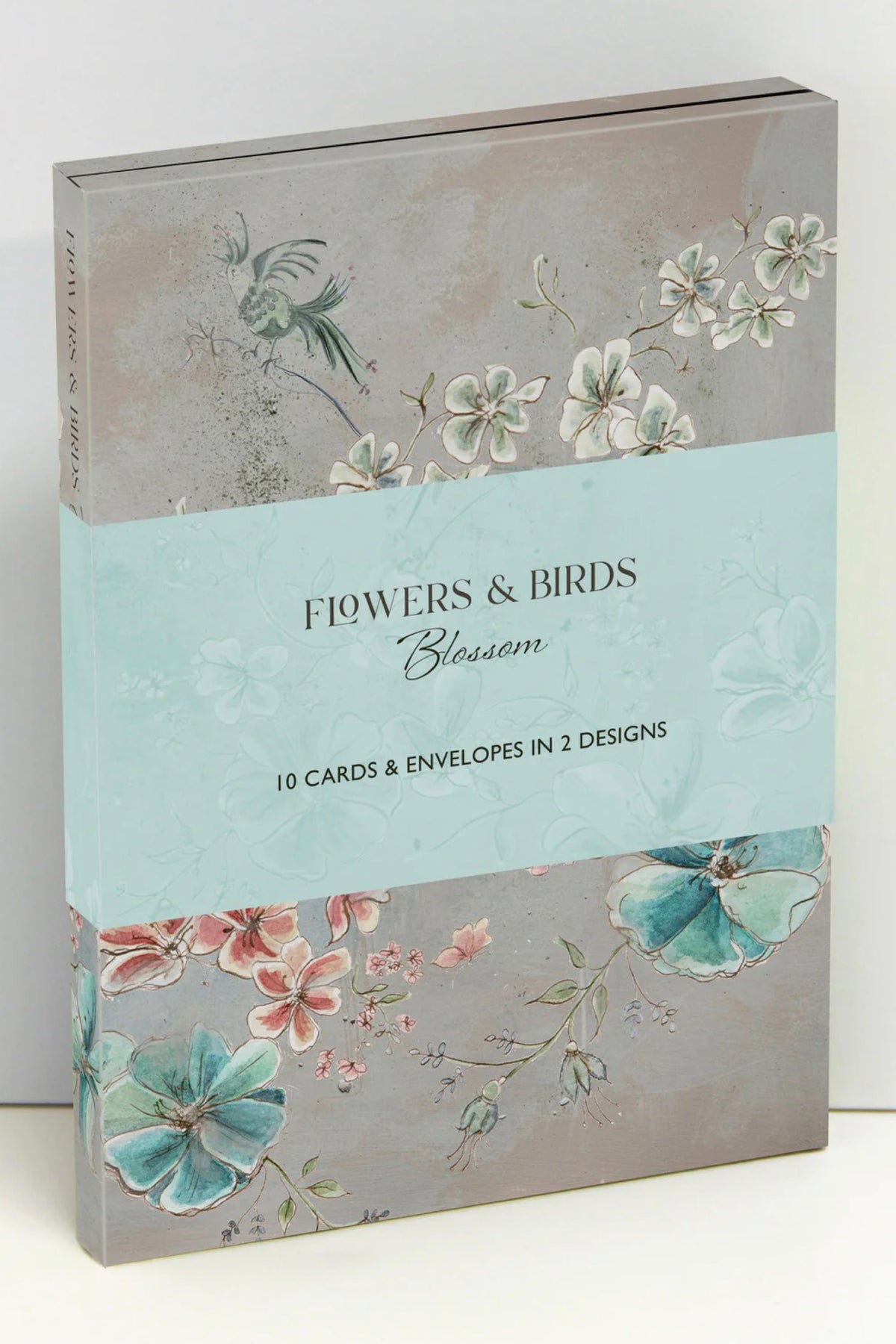 Flowers & Birds Blossom Wallet Notecards