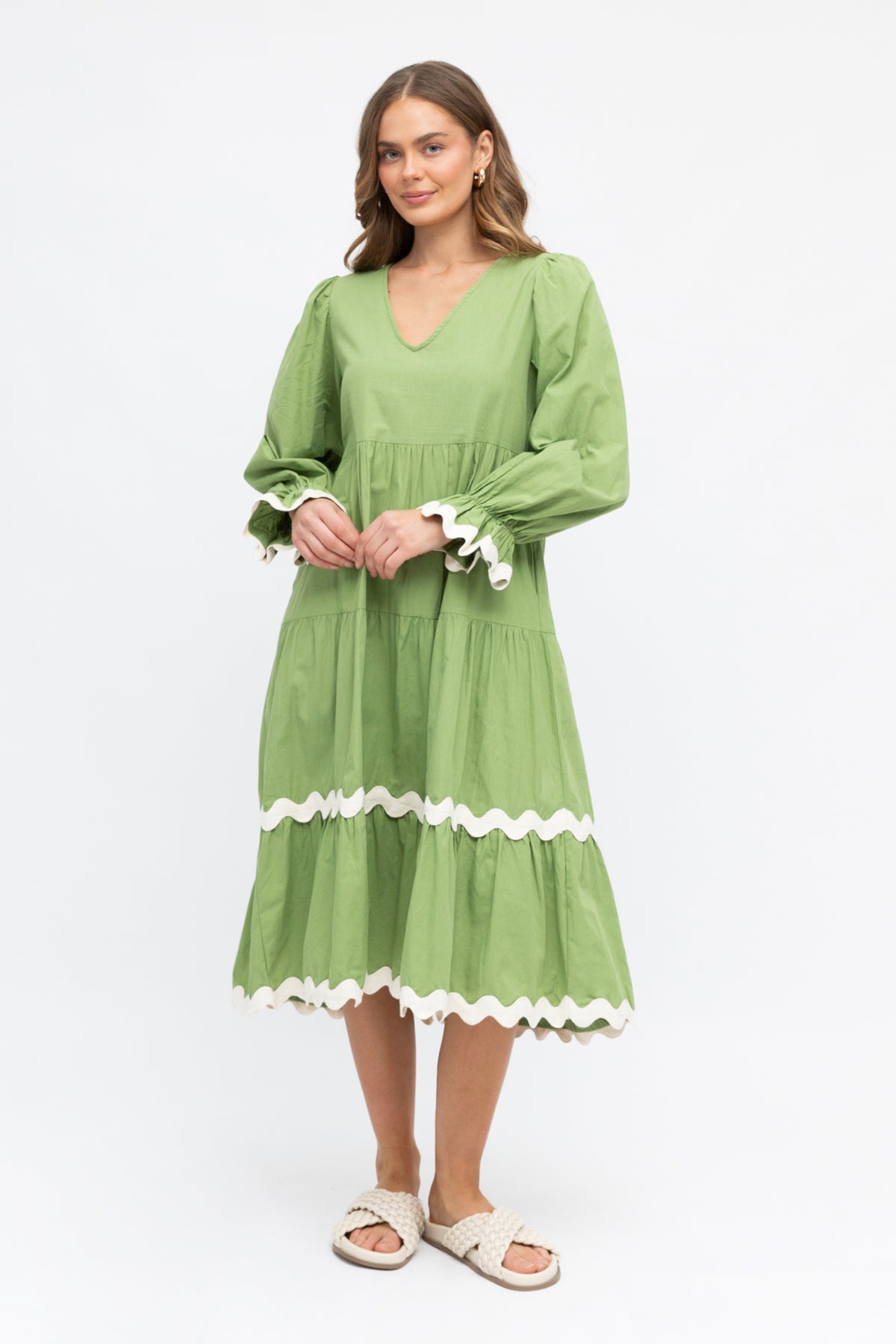 Matcha Midi Dress