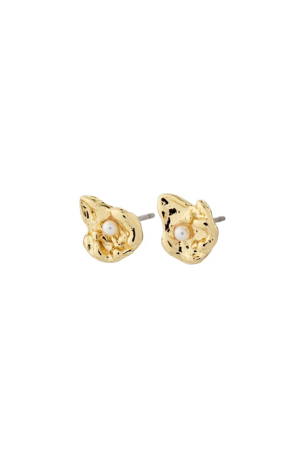 Inaya Recycled Earrings Gold Plated