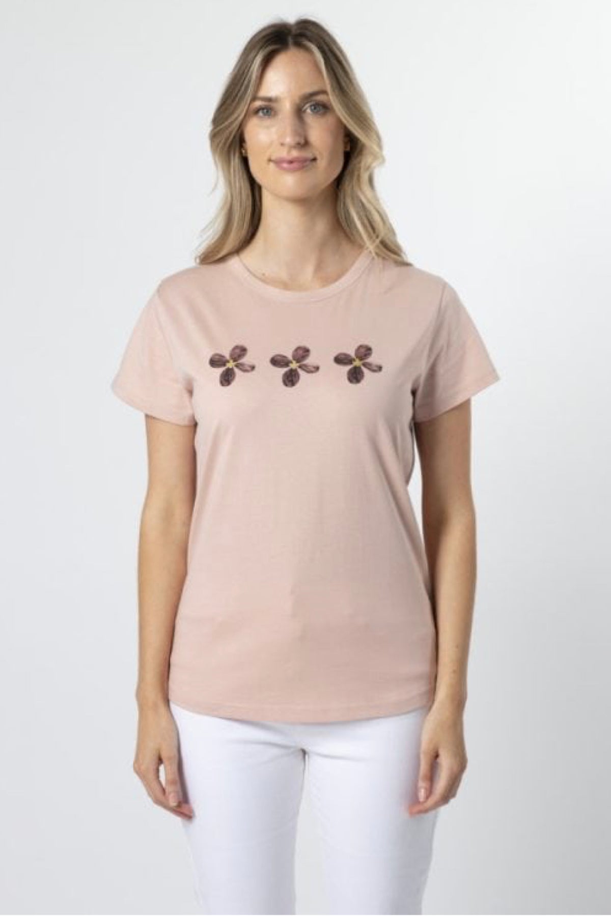 T-Shirt Antique Rose Hydrangeas Flower