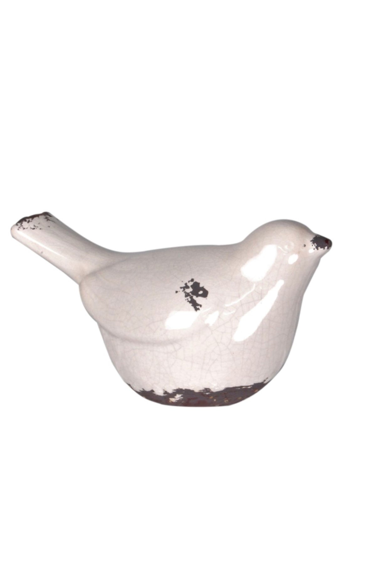 Ceramic Bird Cream Large