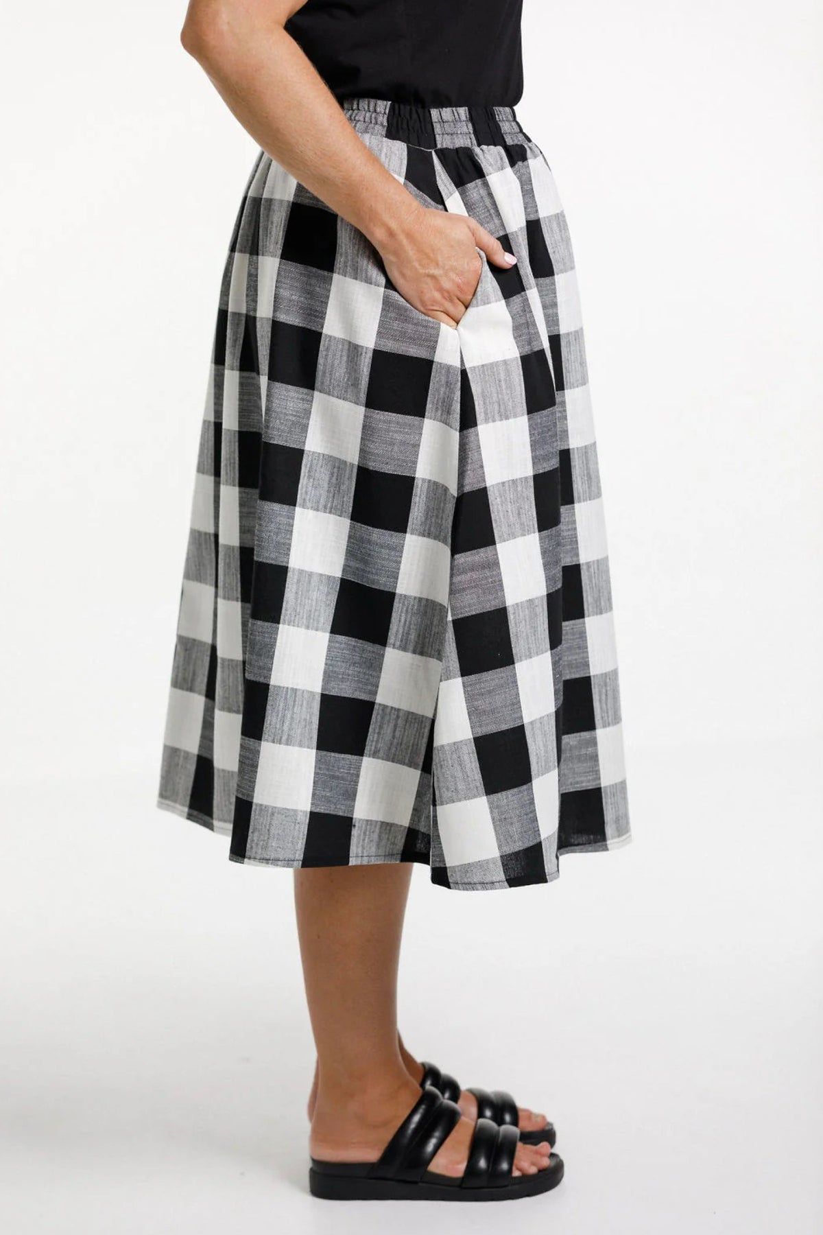 Delilah Skirt Gingham Check