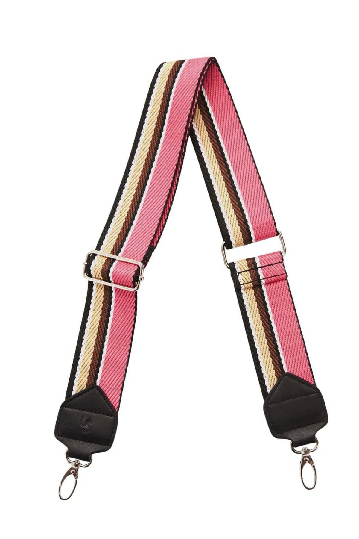 Pink Webbing Crossbody Strap