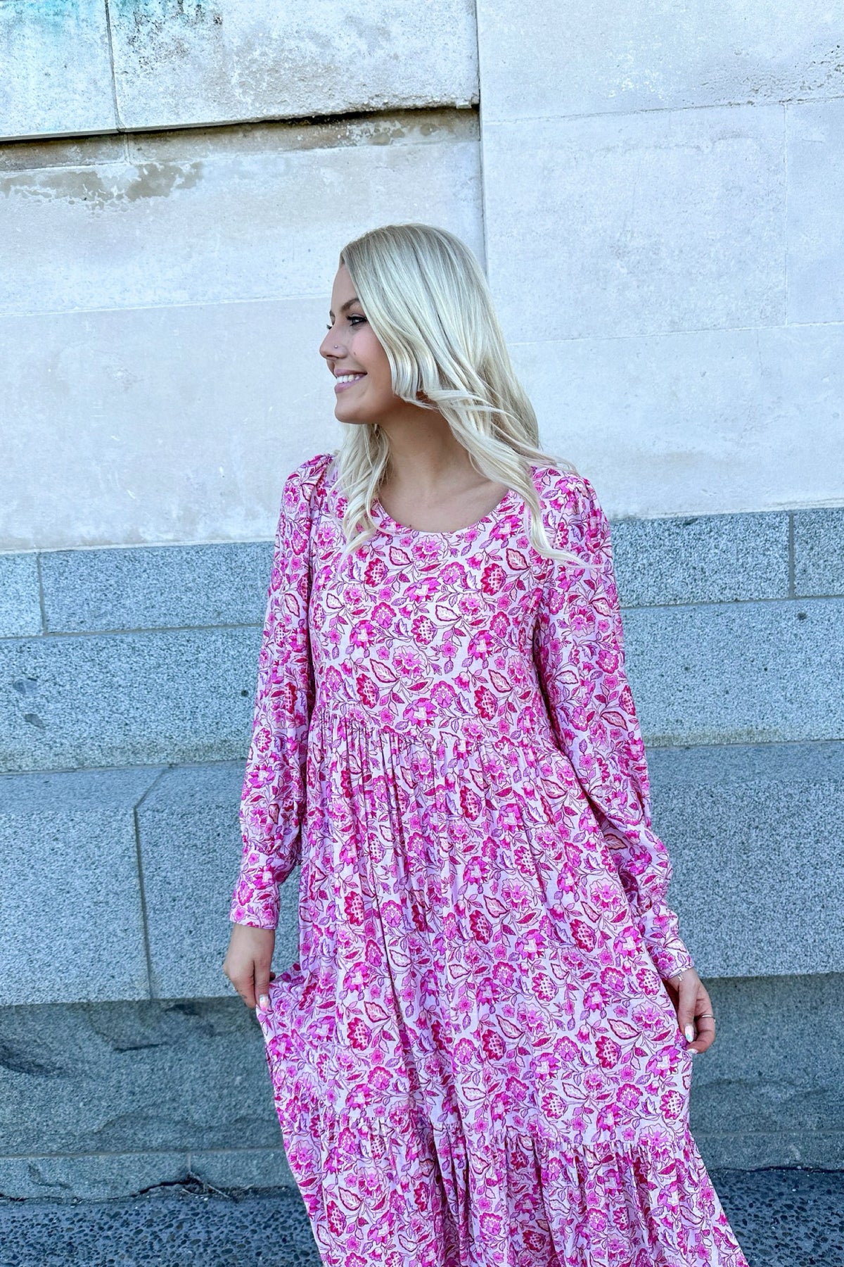 Tyler Dress Pink Floral