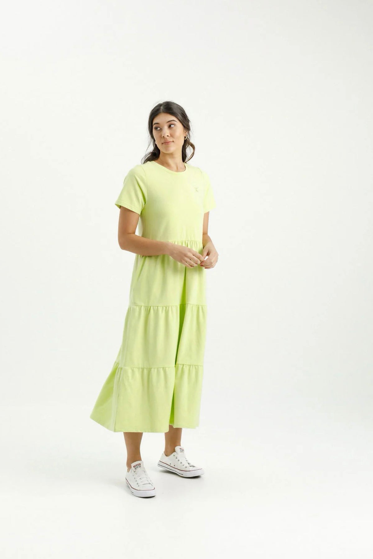 Kendall Dress Lime With Mini X