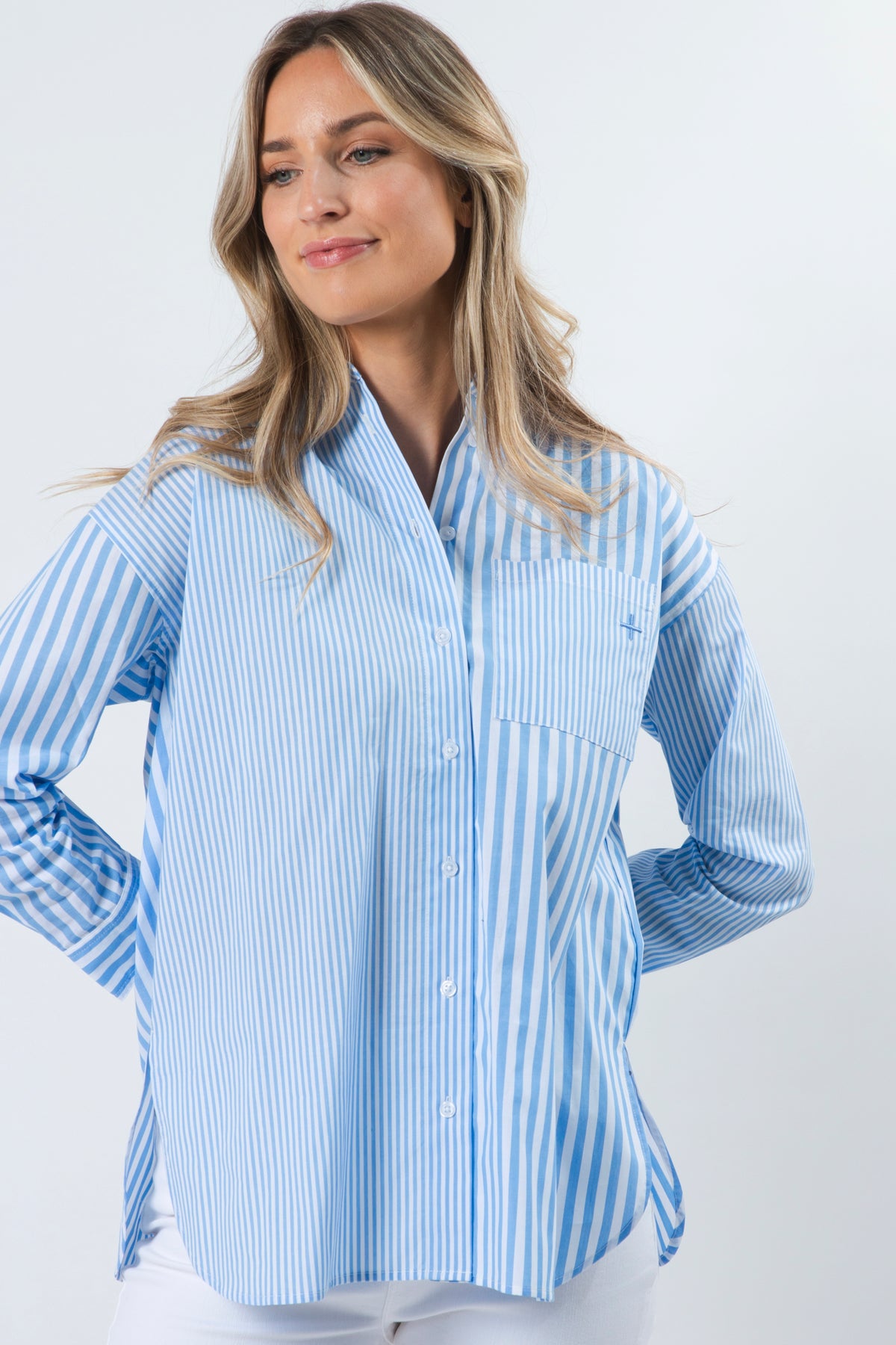 Essentials Shirt Azure Blue