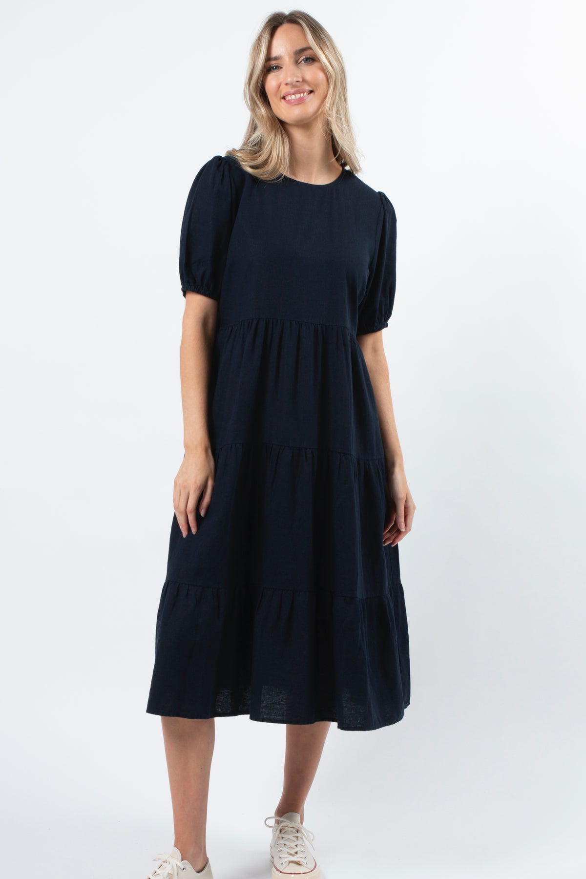 Palma Dress Navy