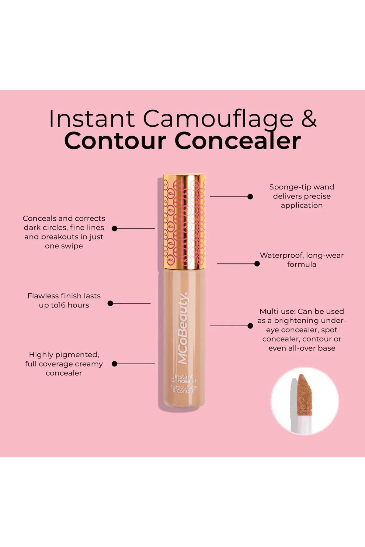 Instant Concealer Camouflage & Contour Ivory