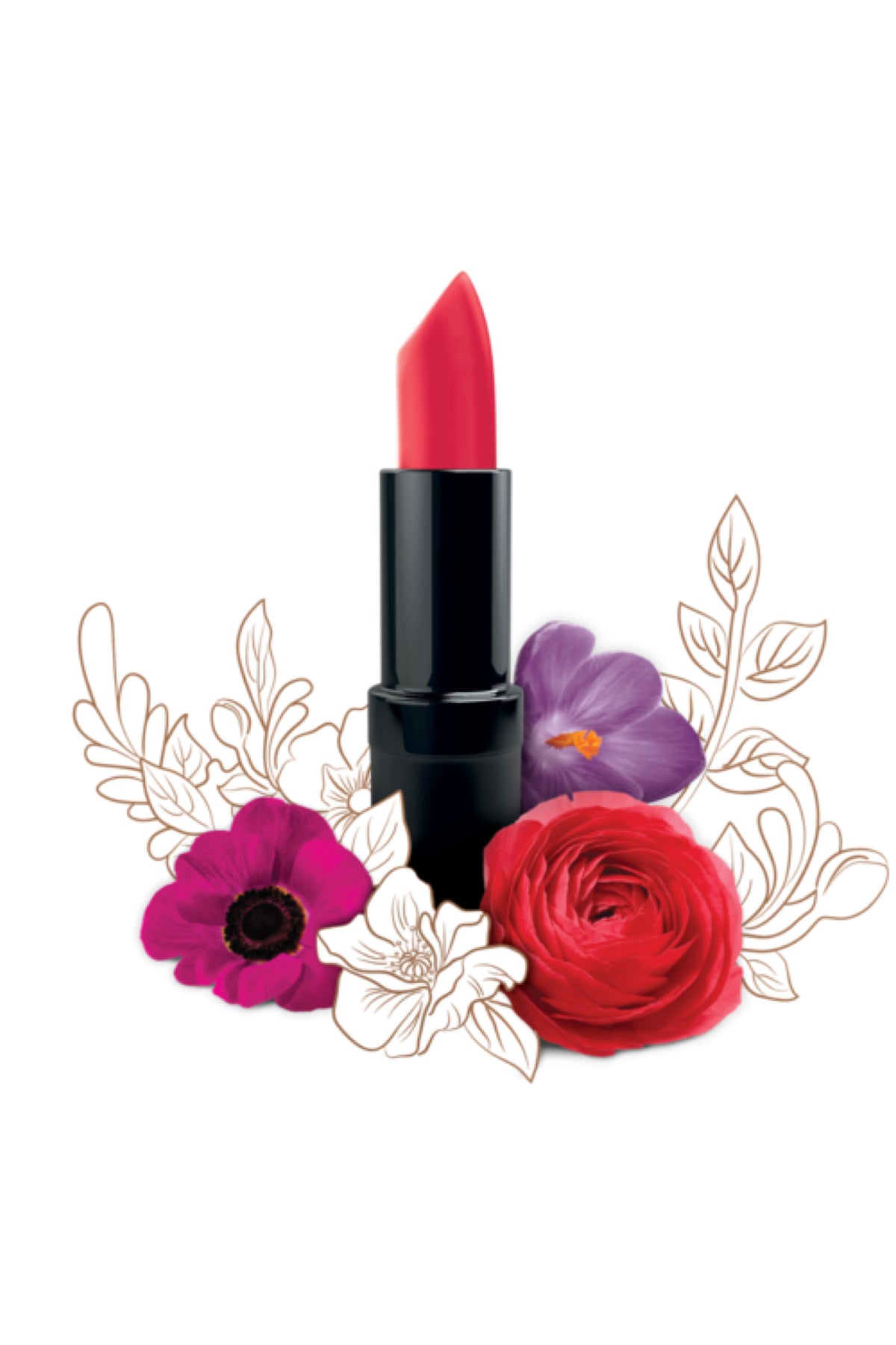 Karen Murrell Lipstick Red Shimmer