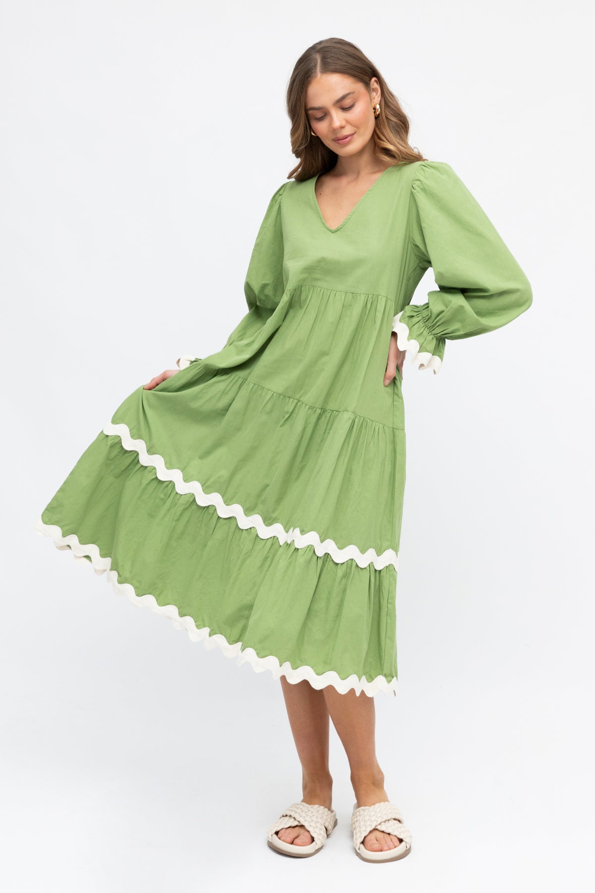 Matcha Midi Dress