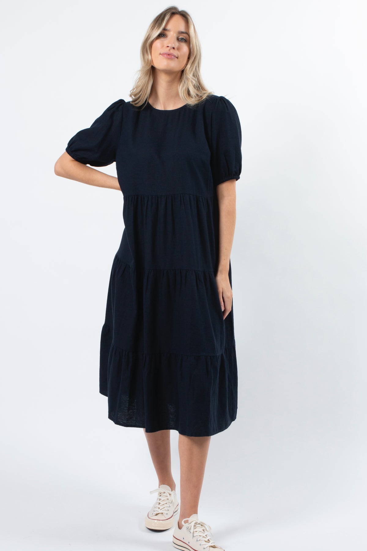 Palma Dress Navy