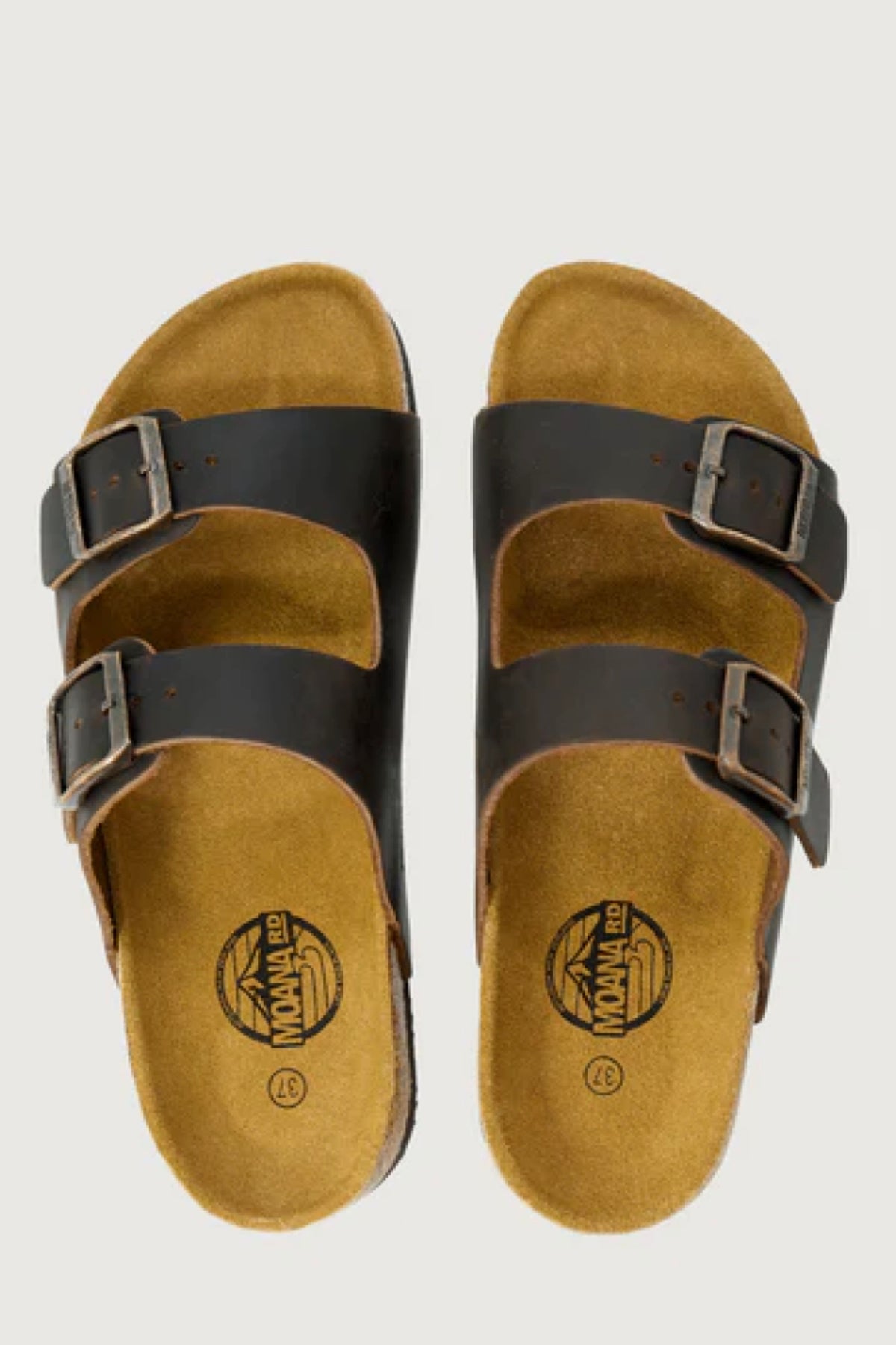 Hikoi Brown Leather Sandals