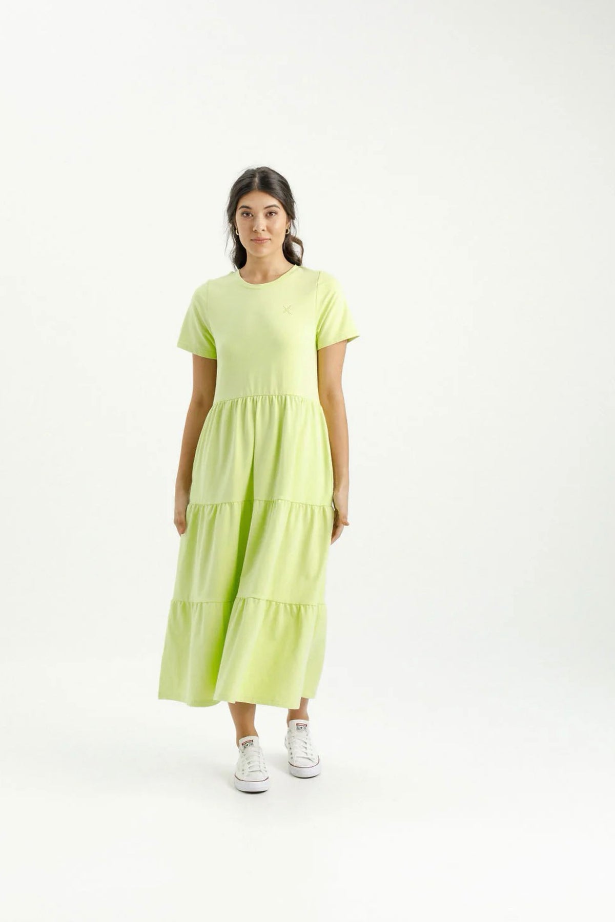 Kendall Dress Lime With Mini X