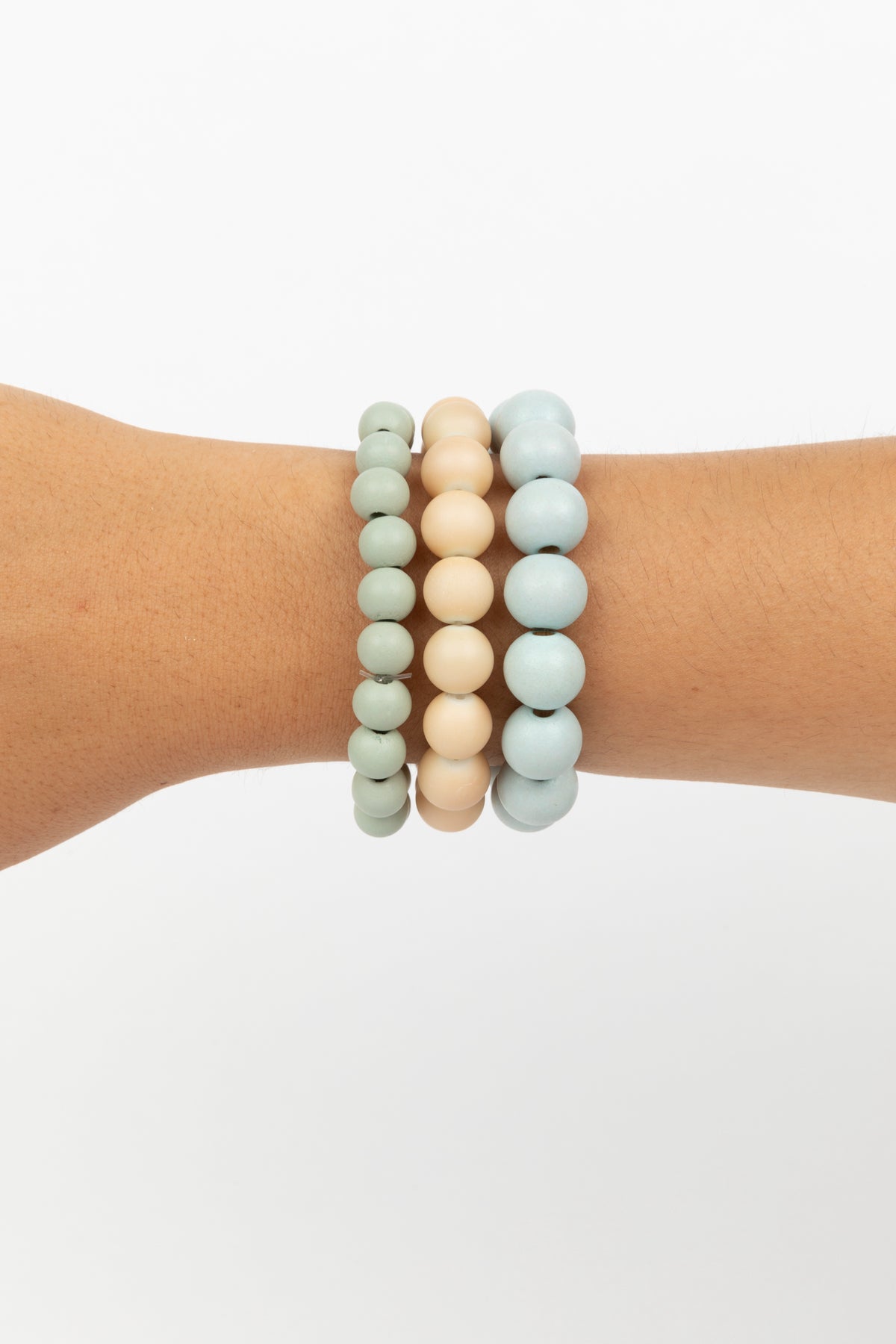 Wonder Stack Bracelet Blue With Green