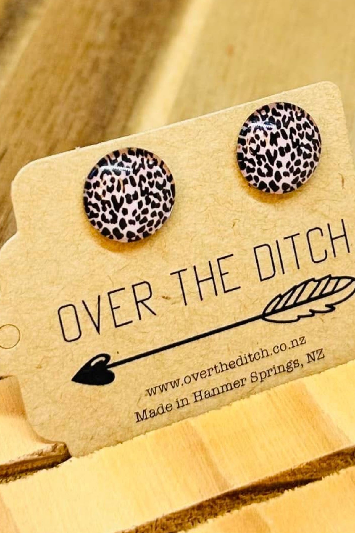 Leopard Studs