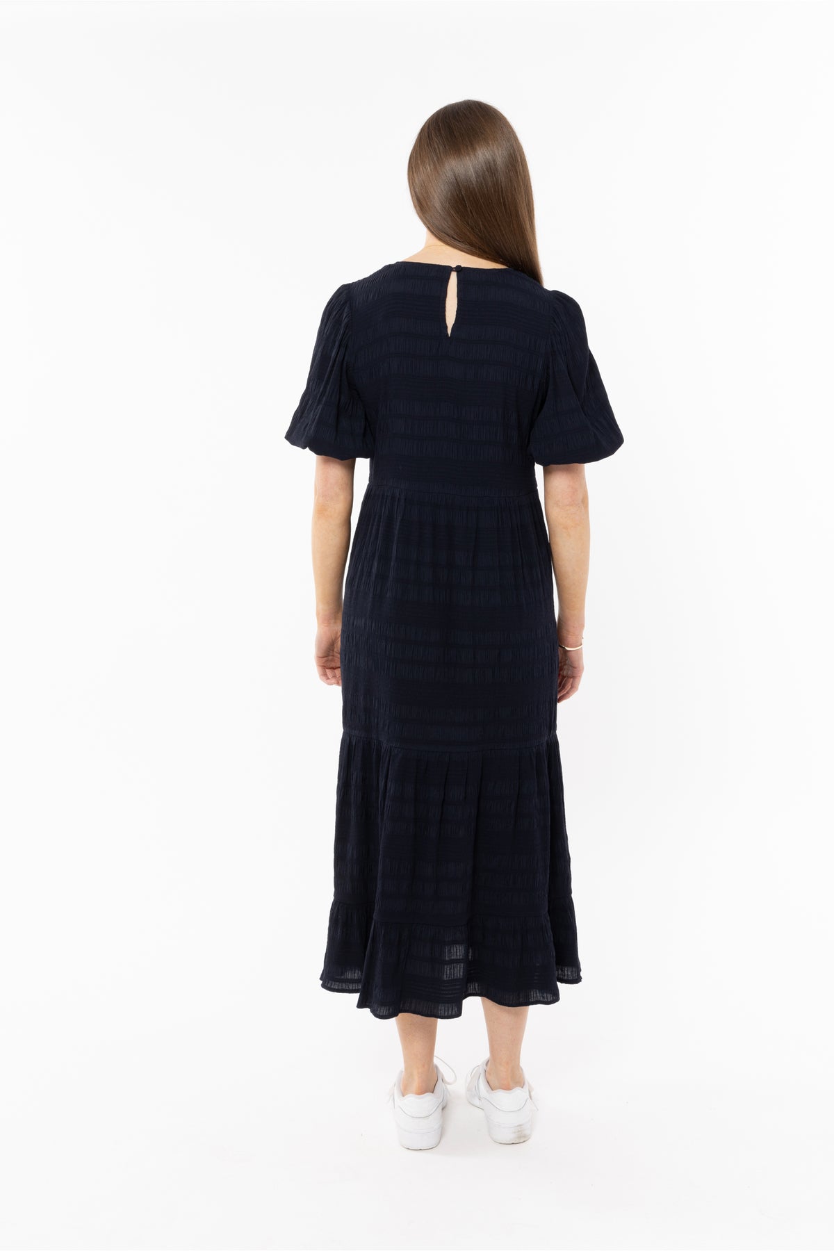 Navy Carefree Maxi Dress