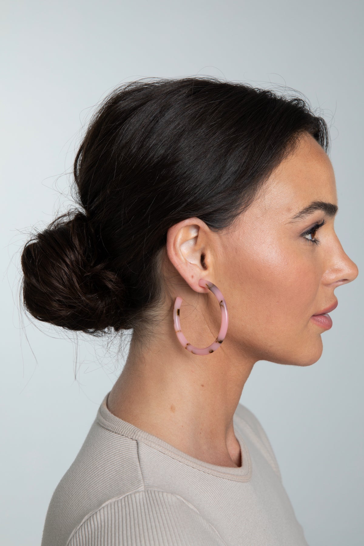 Suna Earrings Pink