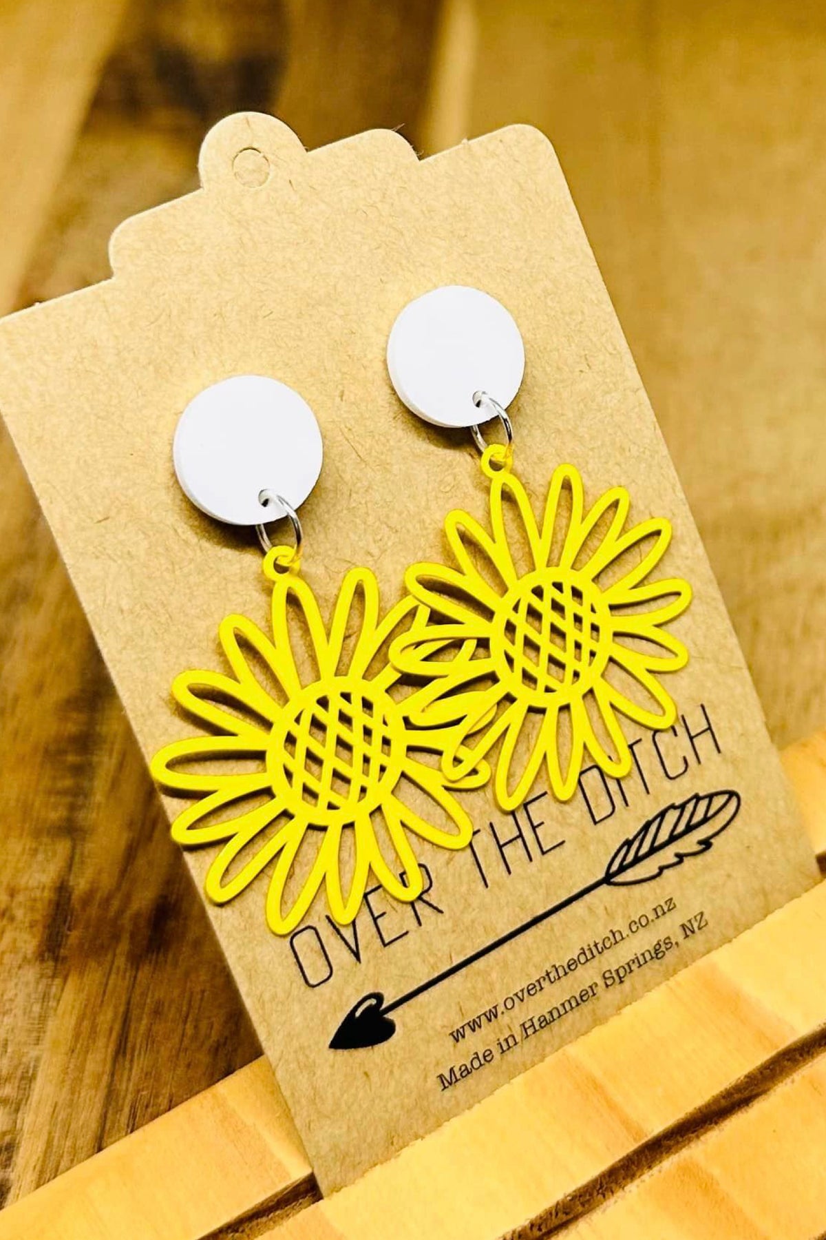 Yellow Flower Dangles