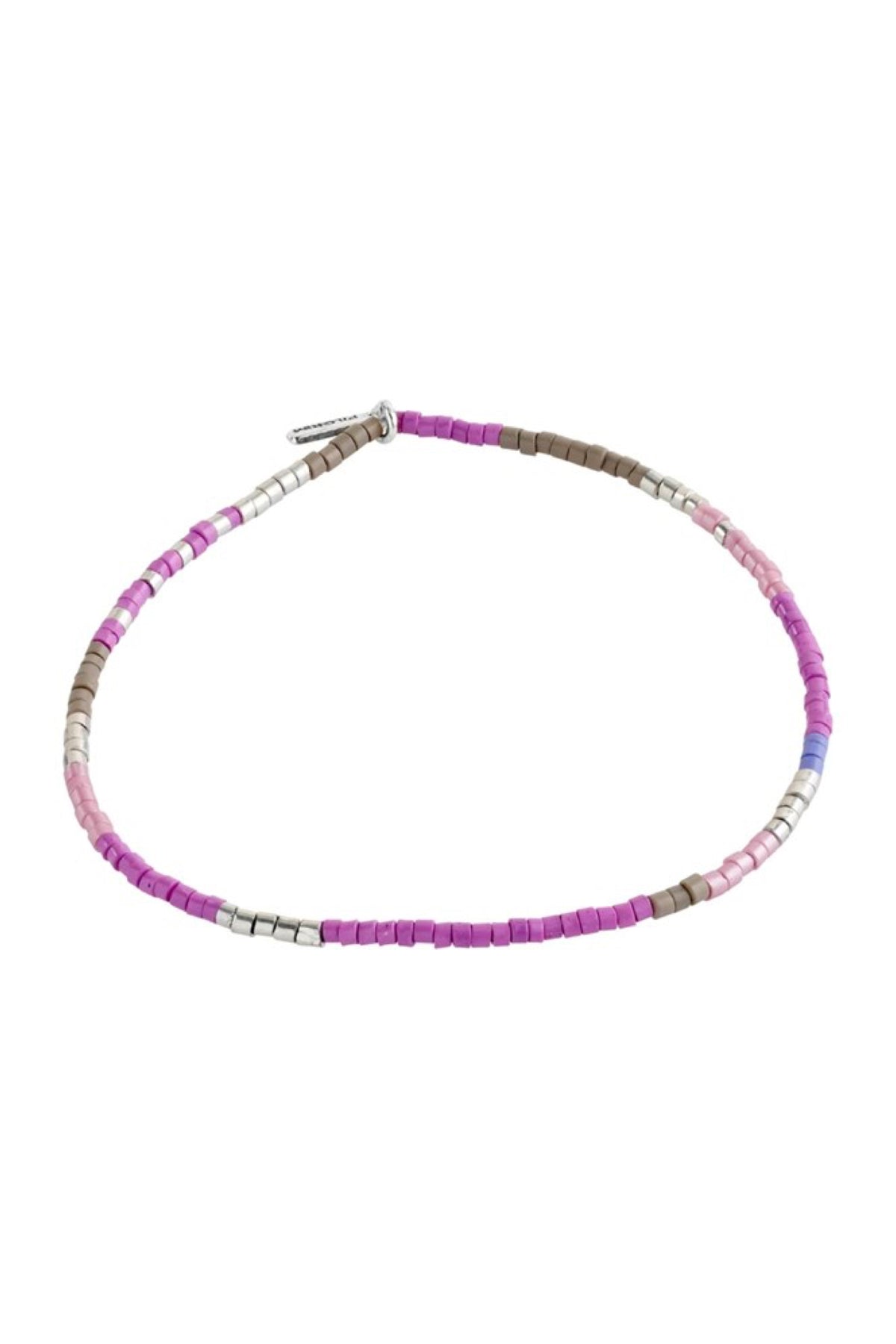 Alison Bracelet Purple - Silver Plated