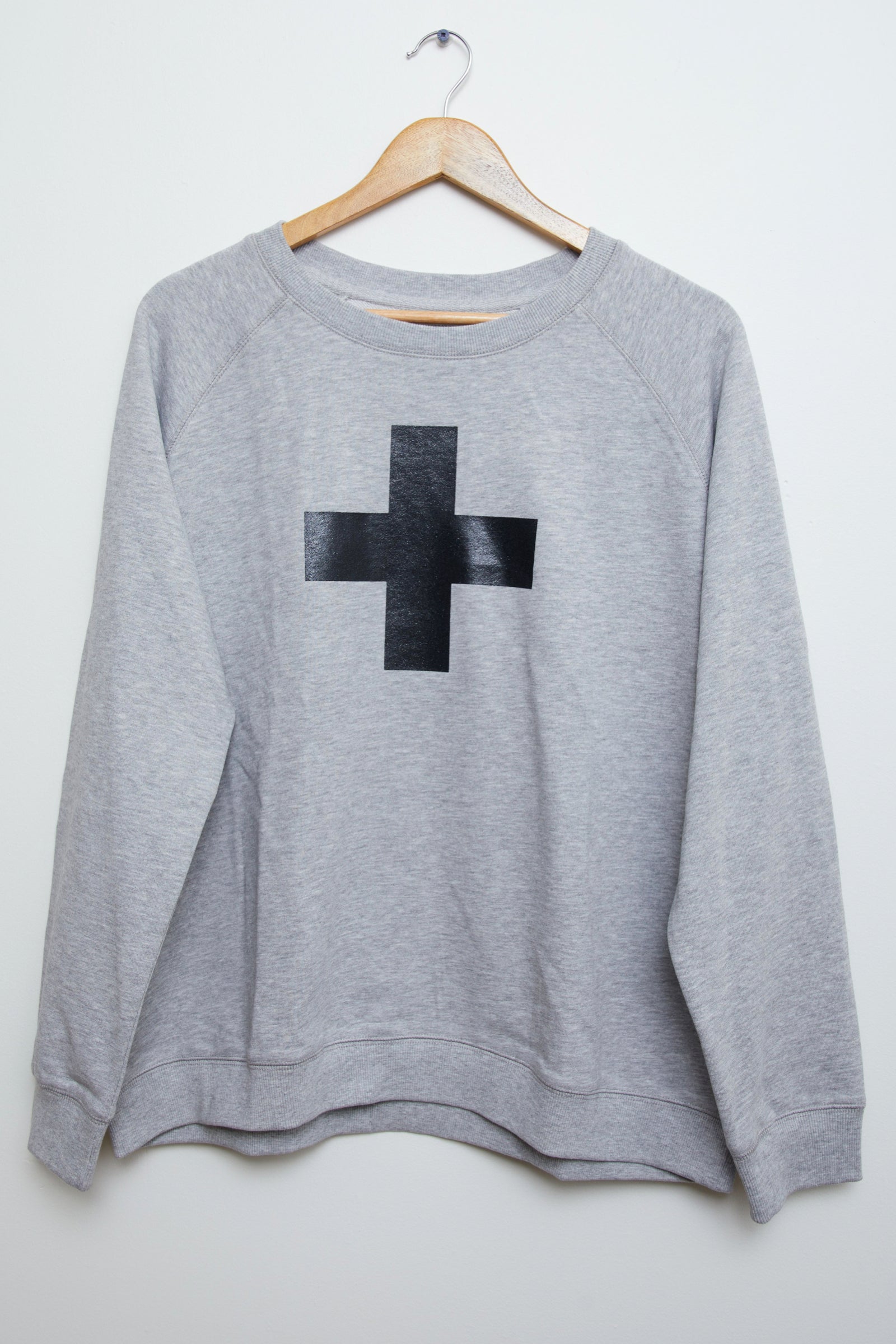 Sweater hot sale grey cross