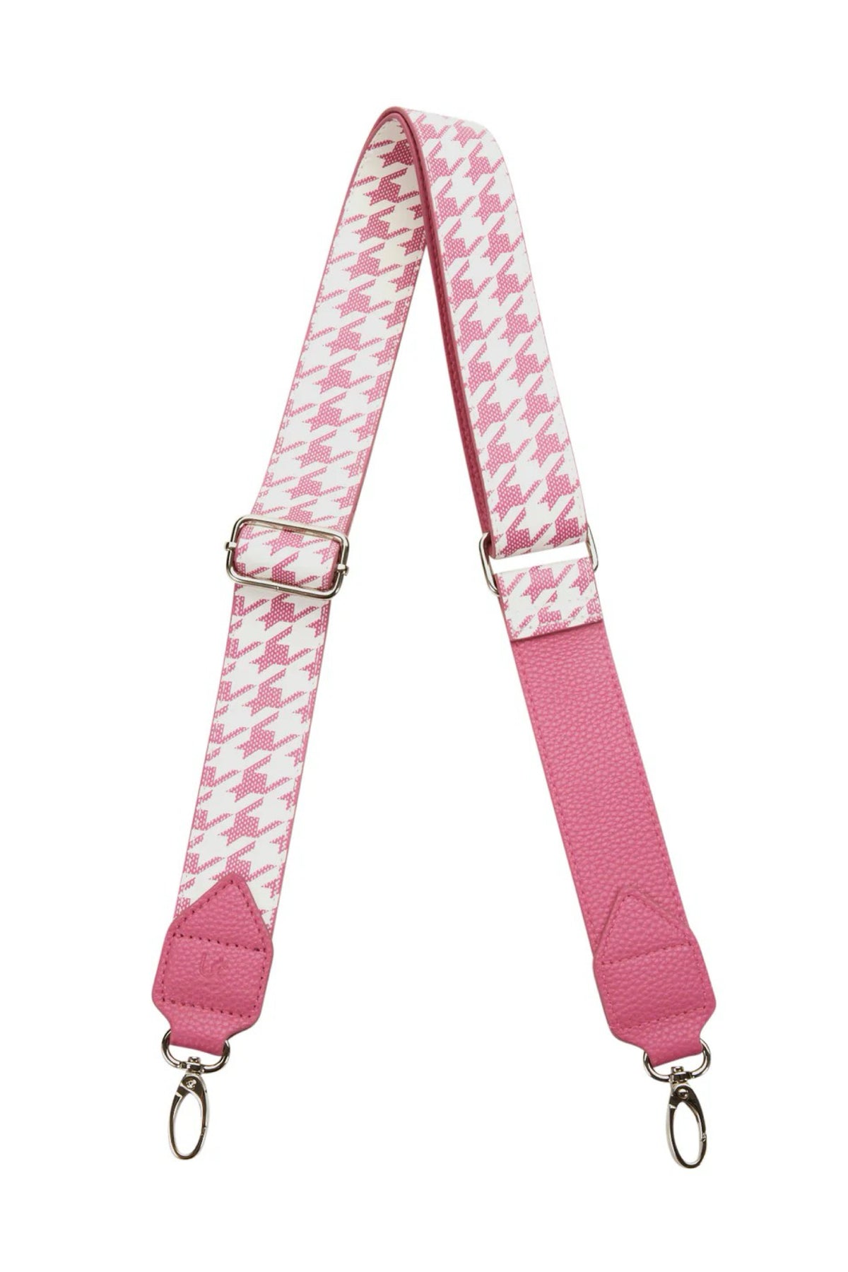 Houndstooth Strap Pink