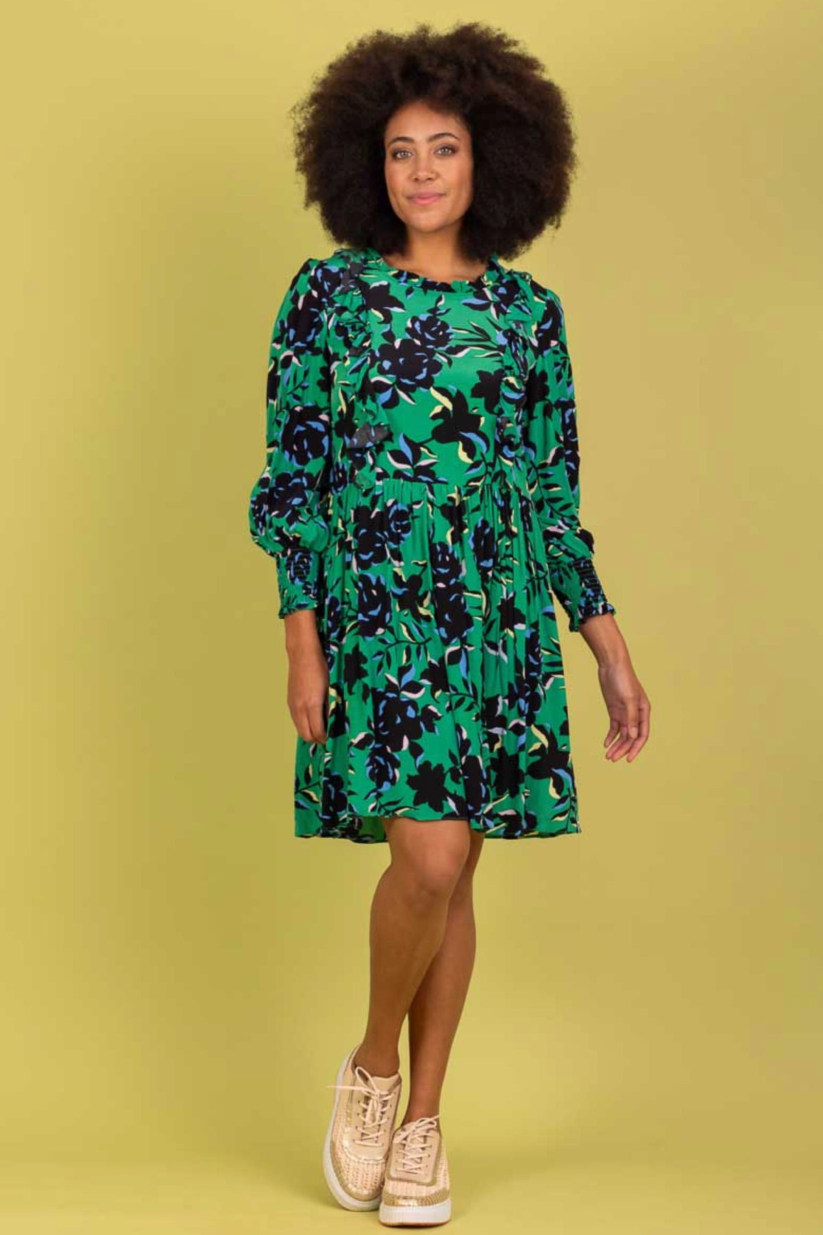 Sammie Viscose Dress Green