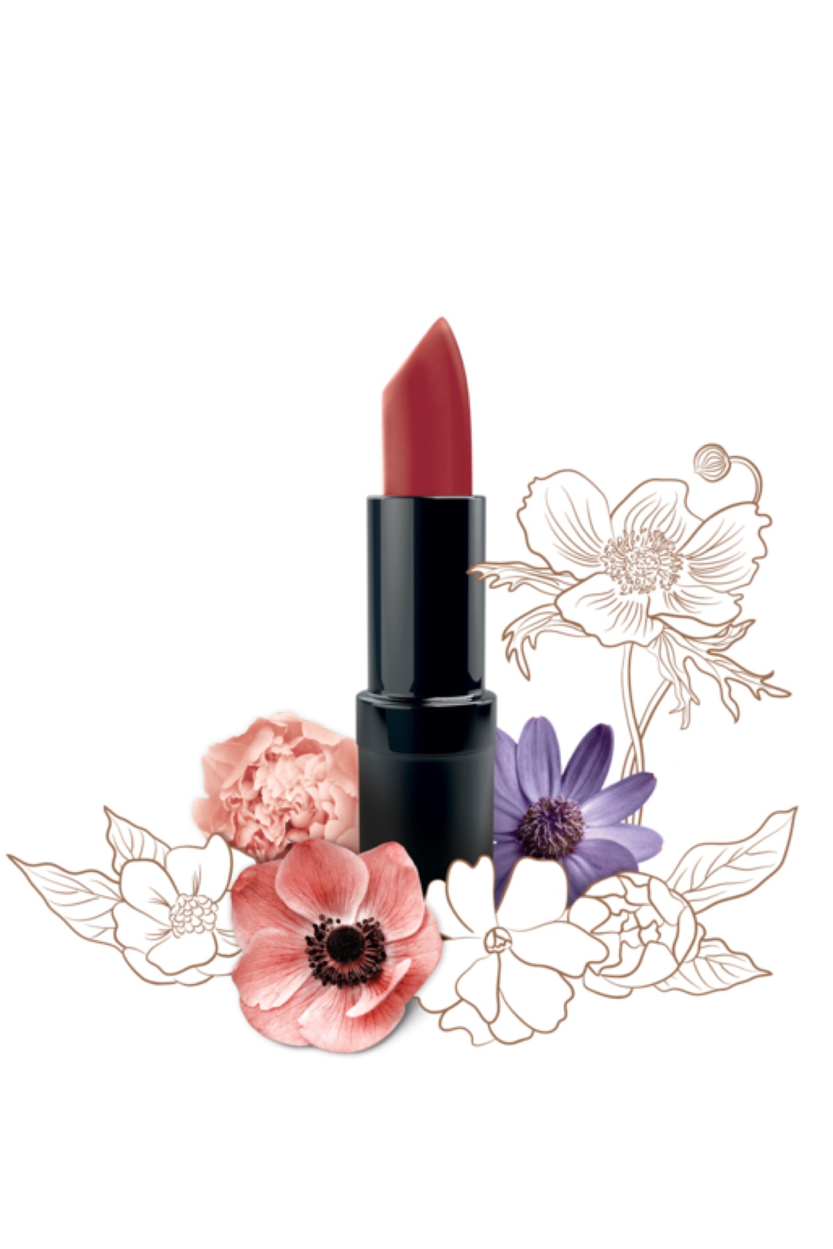 Karen Murrell Lipstick Cordovan Natural