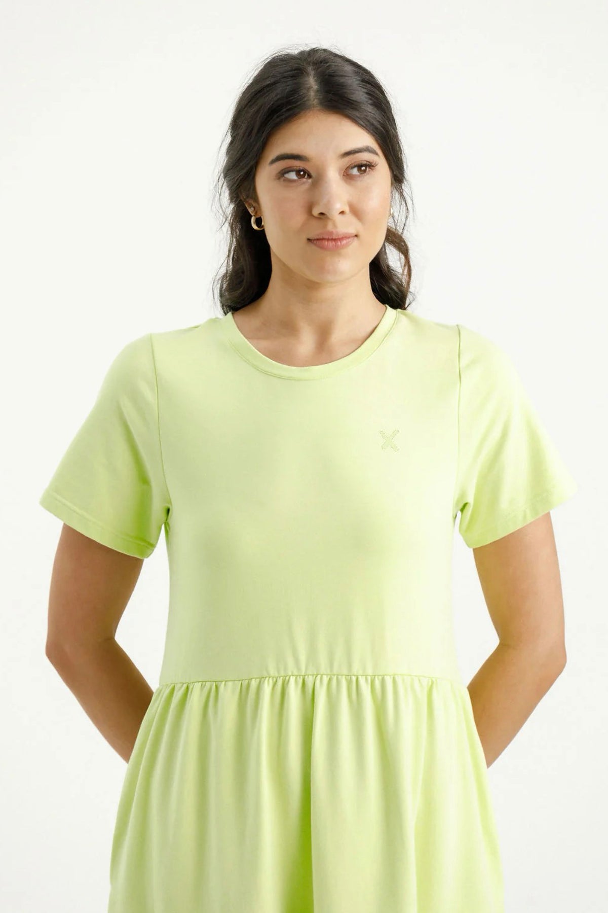 Kendall Dress Lime With Mini X