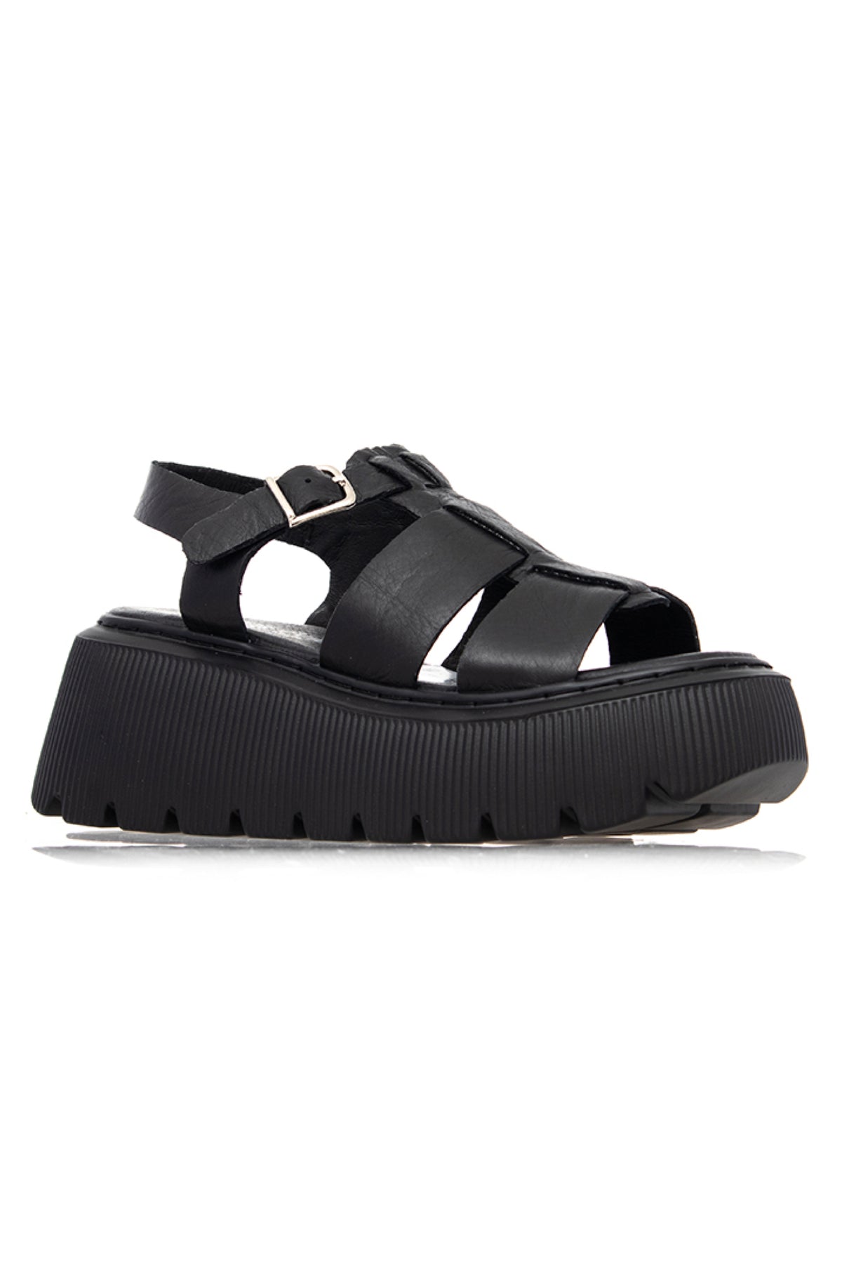 Clemency Black Sandal