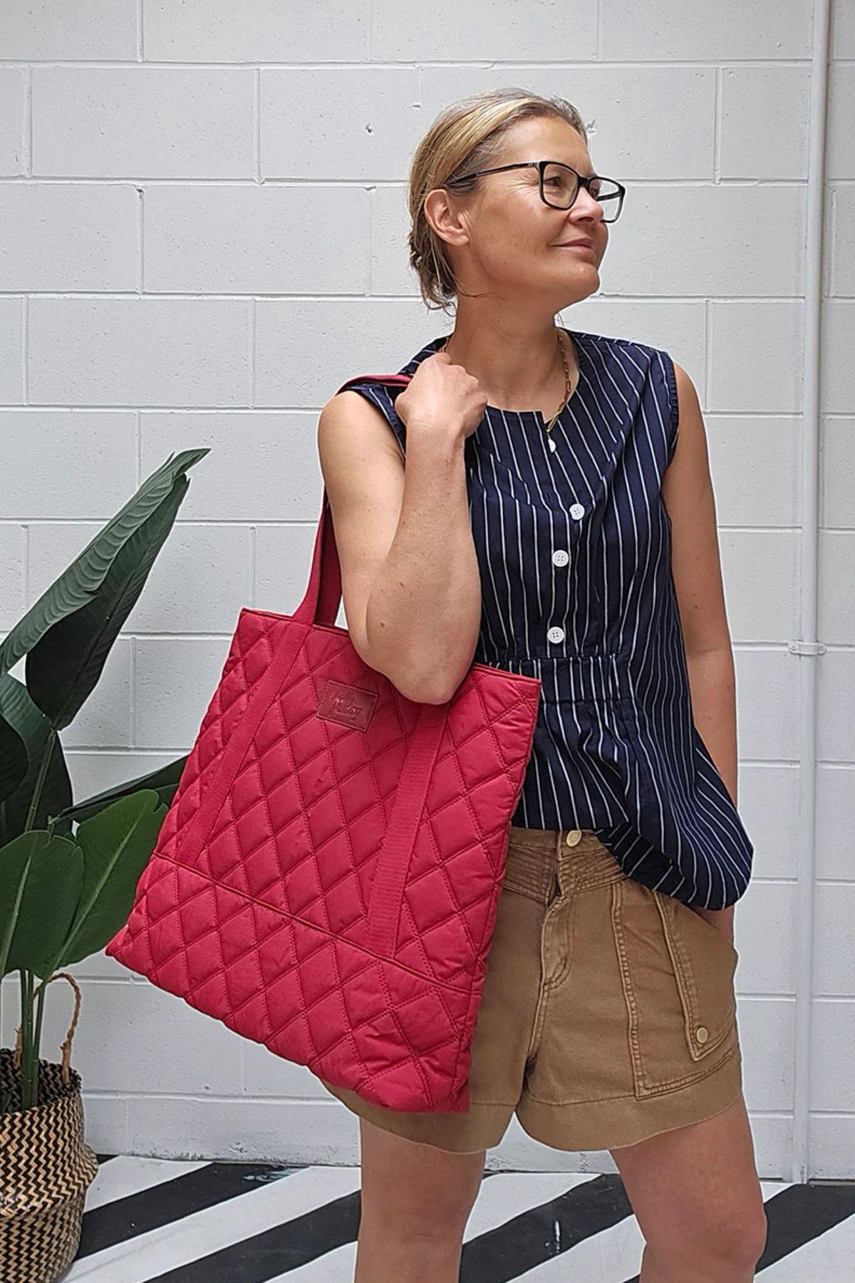 Taylor Tote Raspberry