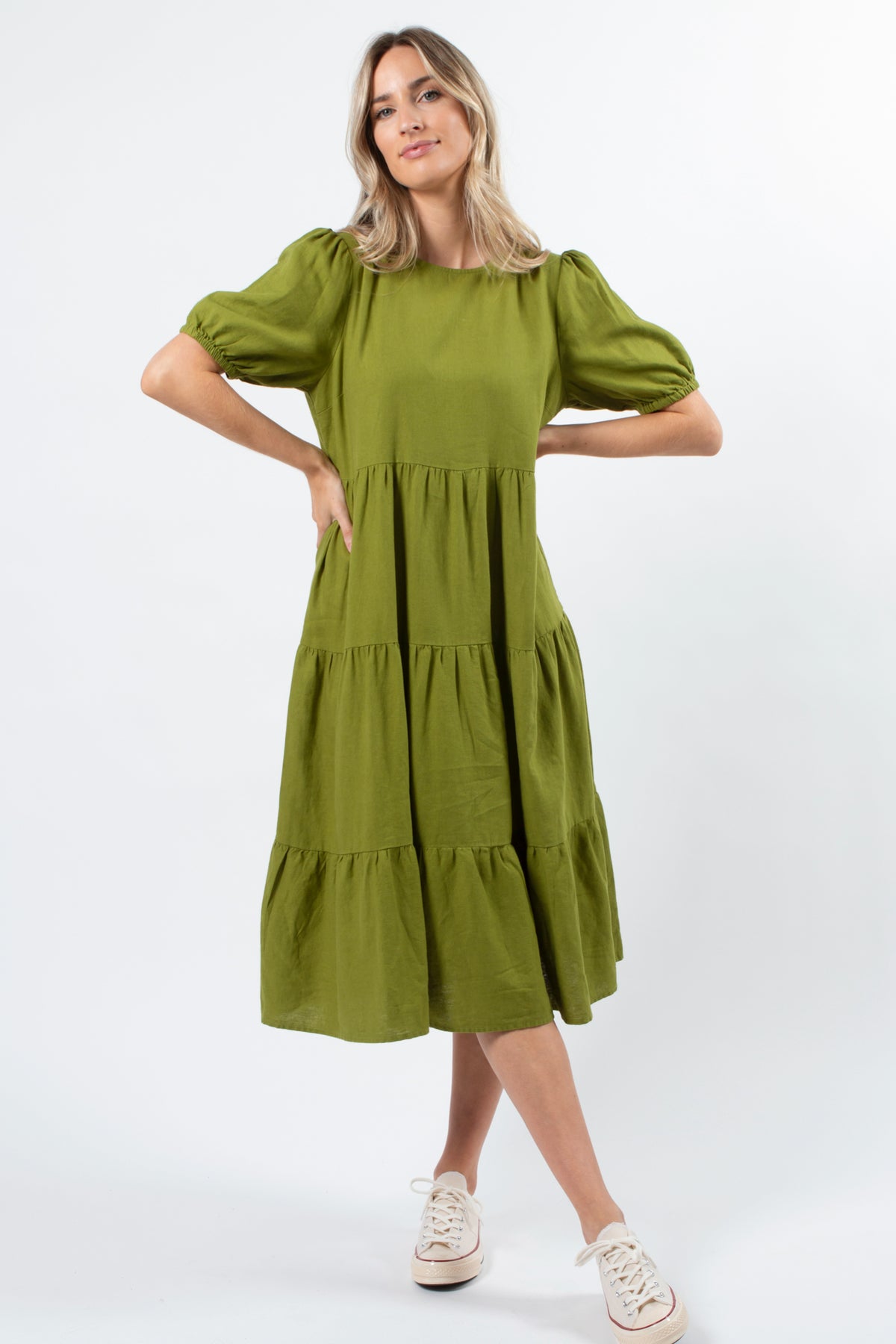 Palma Dress Guacamole