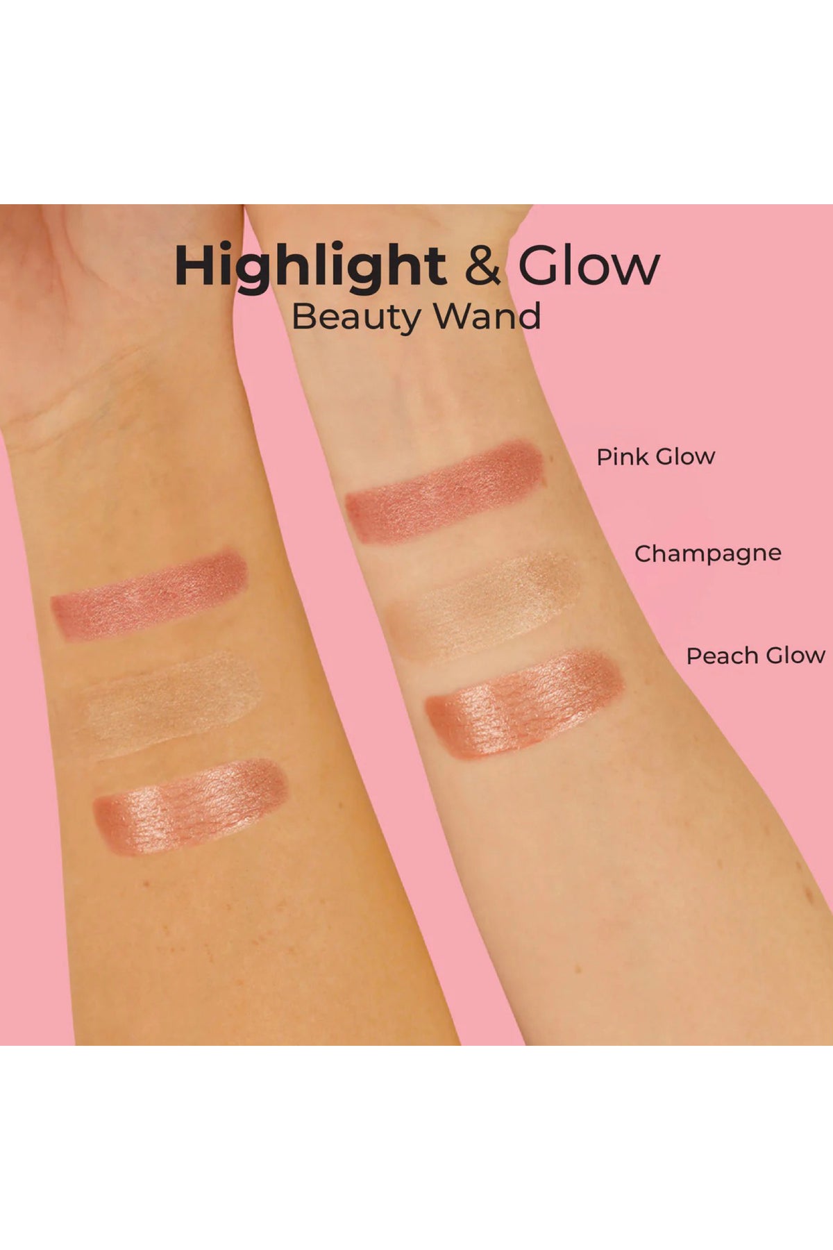 Highlight & Glow Beauty Wand Champagne Glow