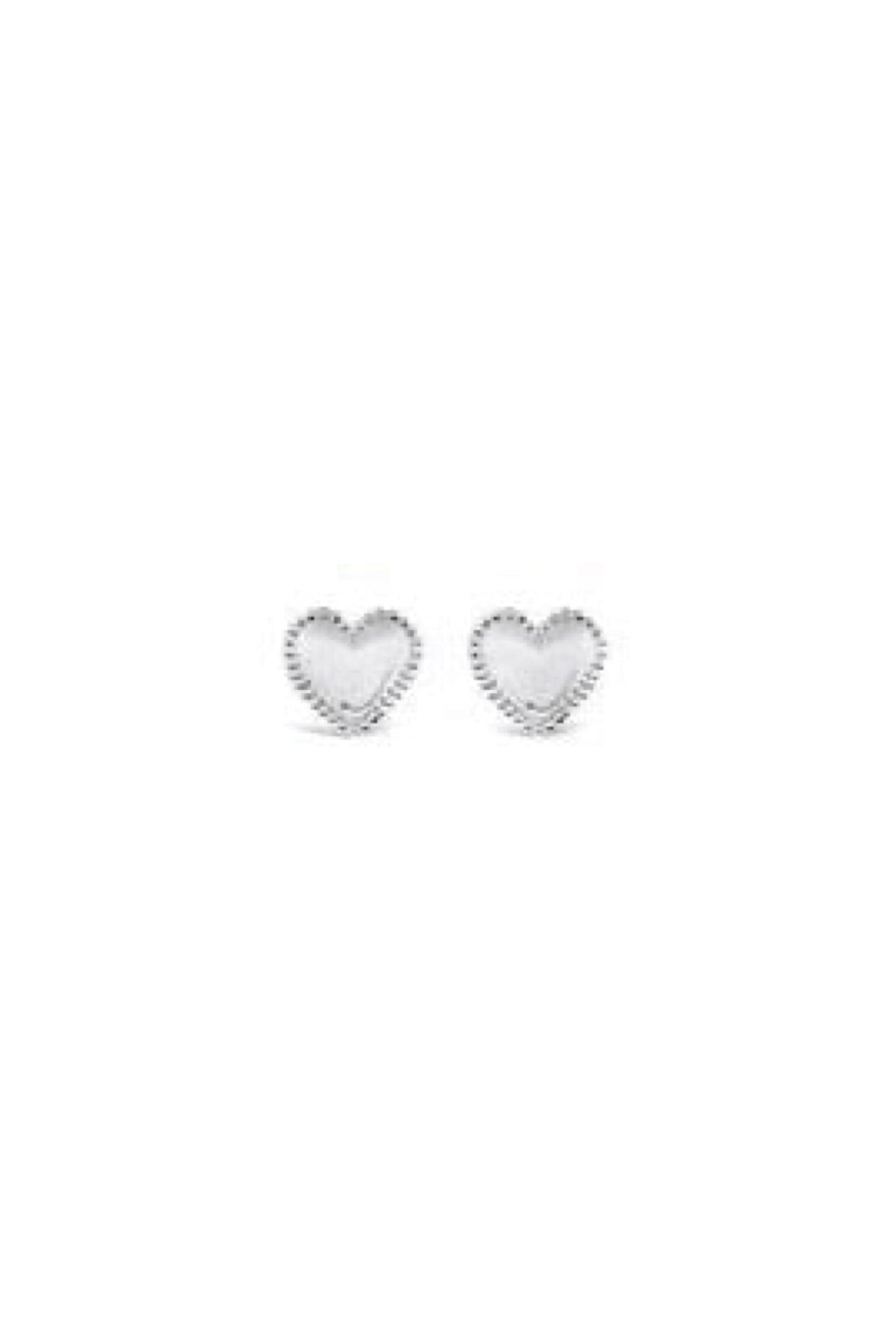 Sterling Silver Heart Earrings