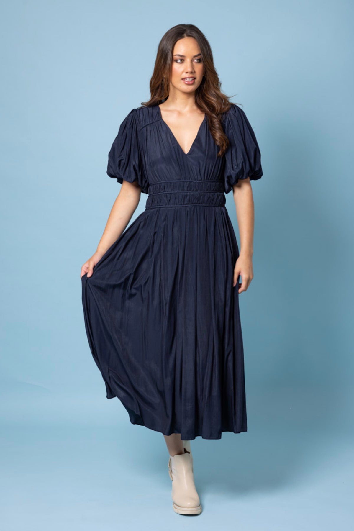 Alba Dress Navy