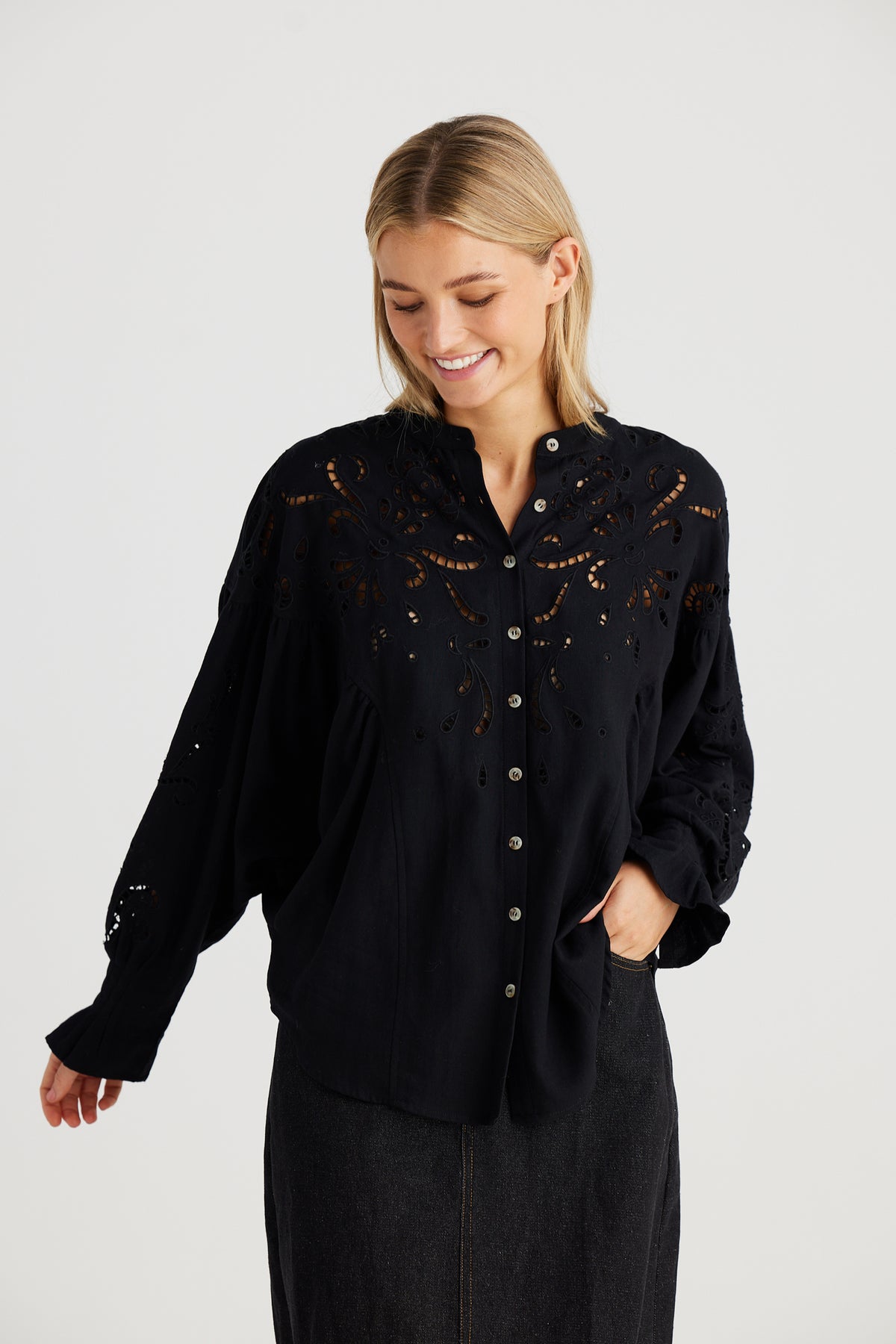 Balmoral Shirt Black