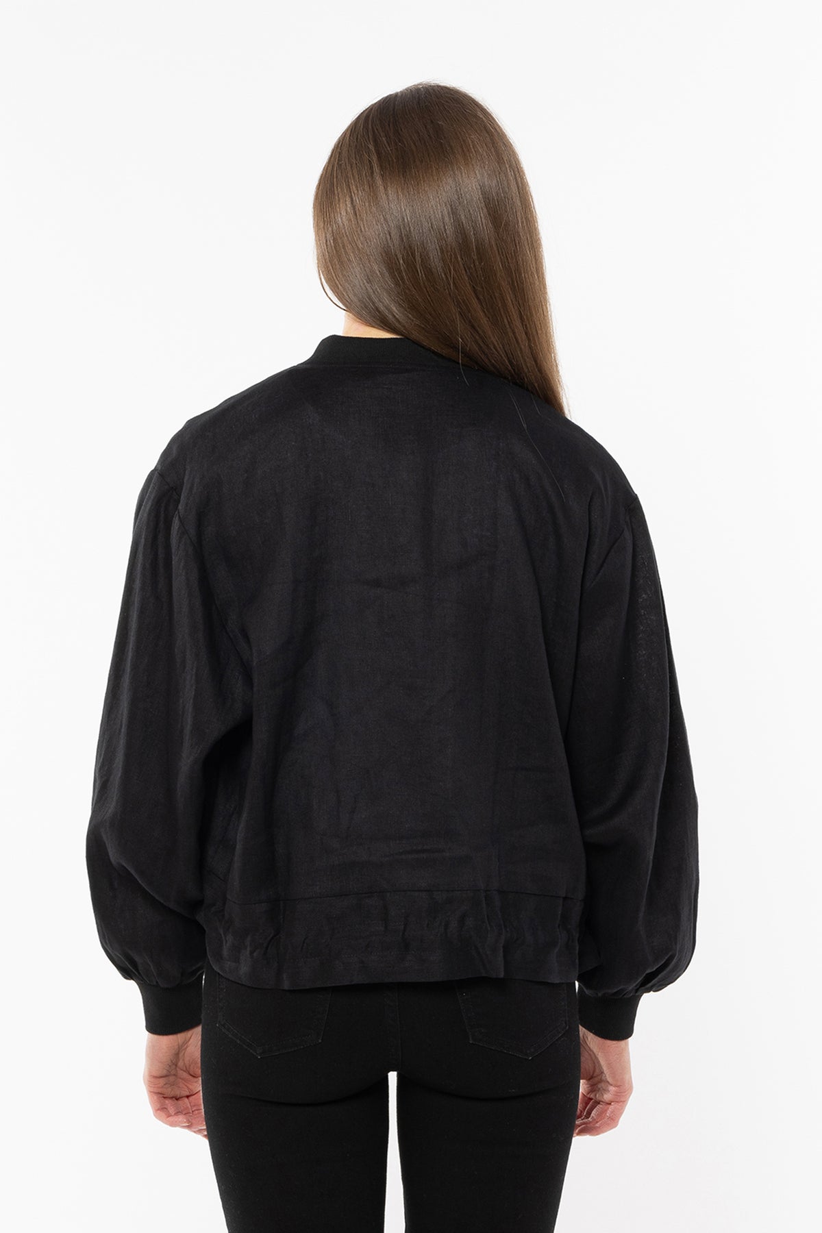 Keen Jacket Black Linen - EXCLUSIVE TO MINT