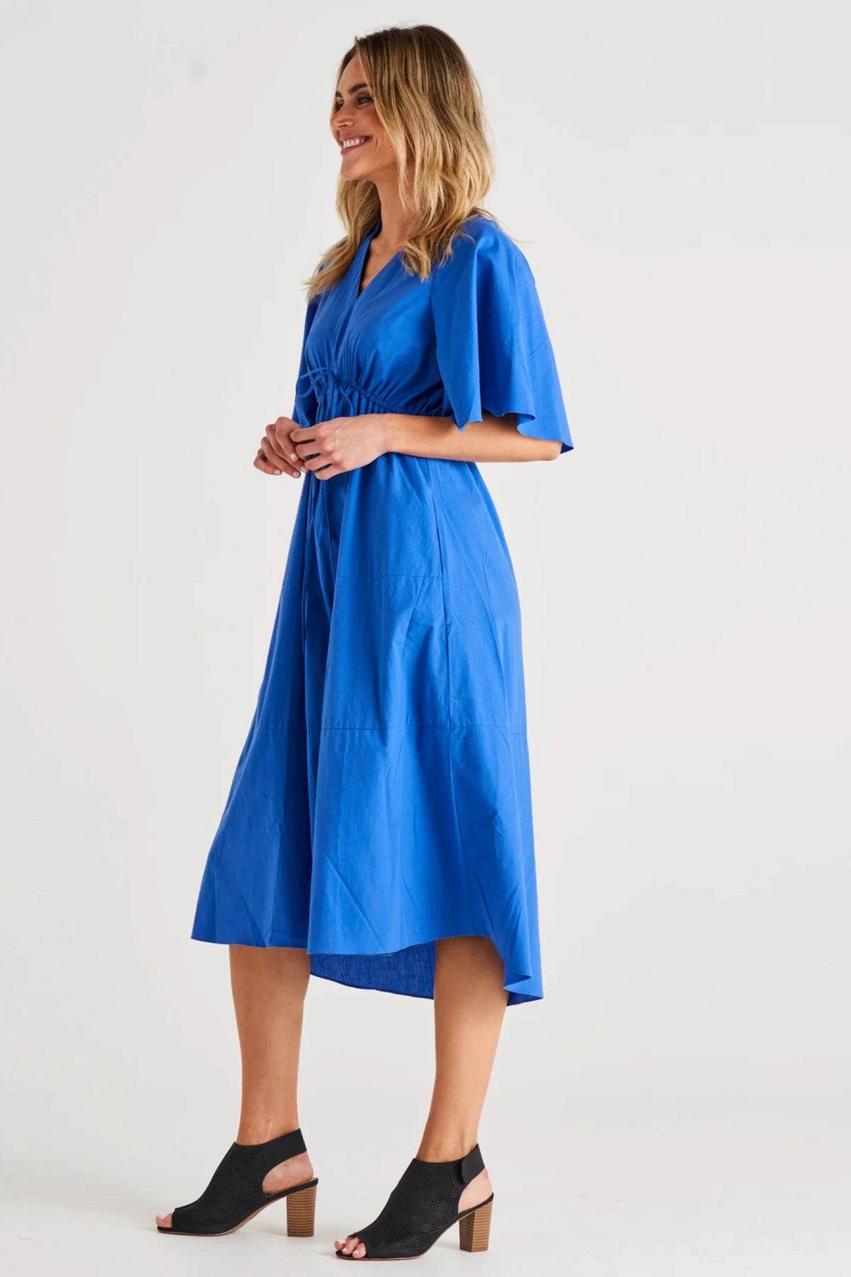Cora Dress Iris Blue – Mint Boutique LTD - All Rights Reserved