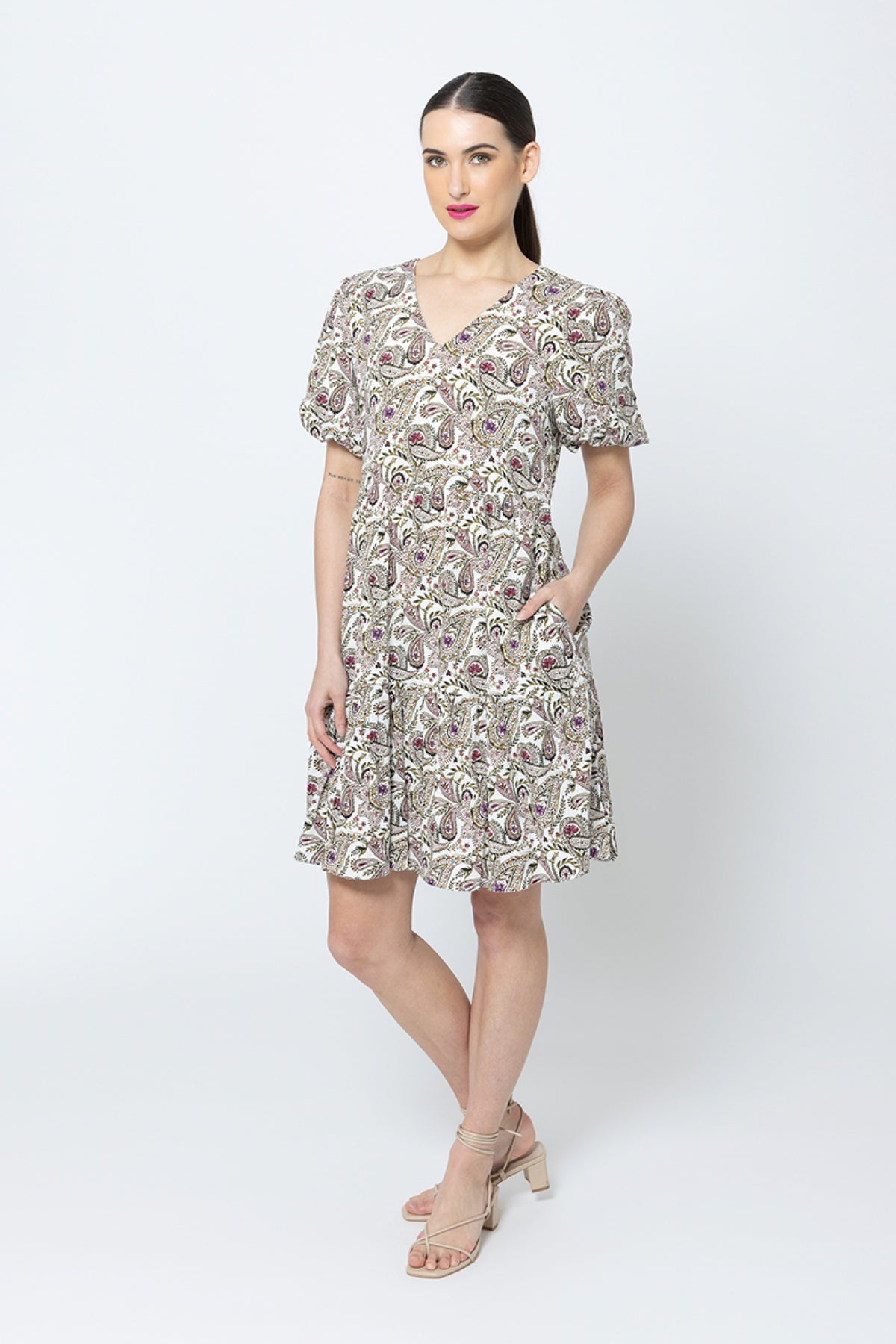 Lily Dress Paisley Vine - EXCLUSIVE TO MINT