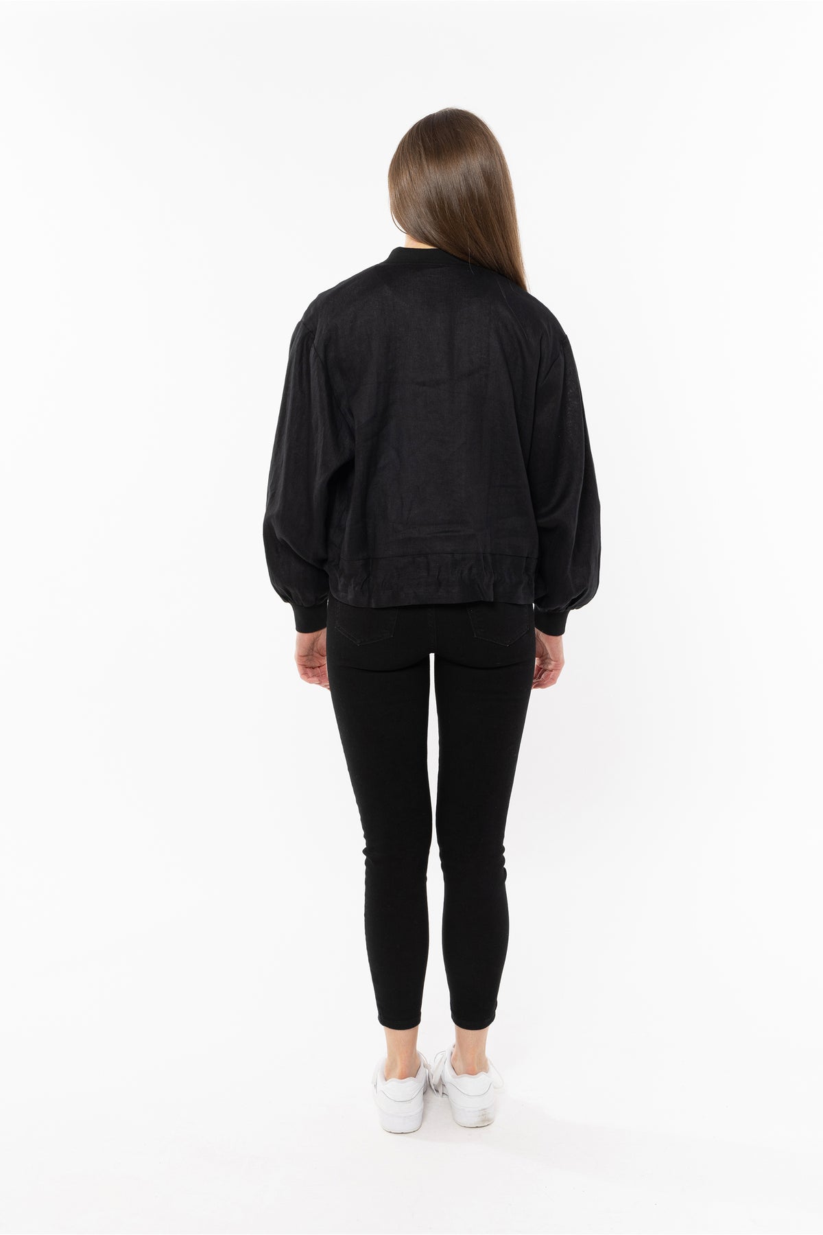 Keen Jacket Black Linen - EXCLUSIVE TO MINT