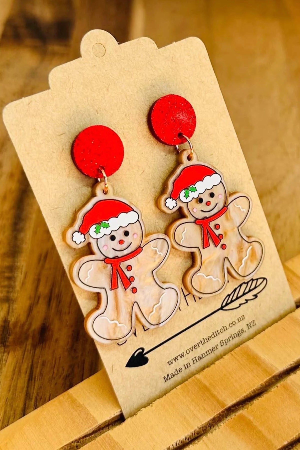 Gingerbread Boy Dangles