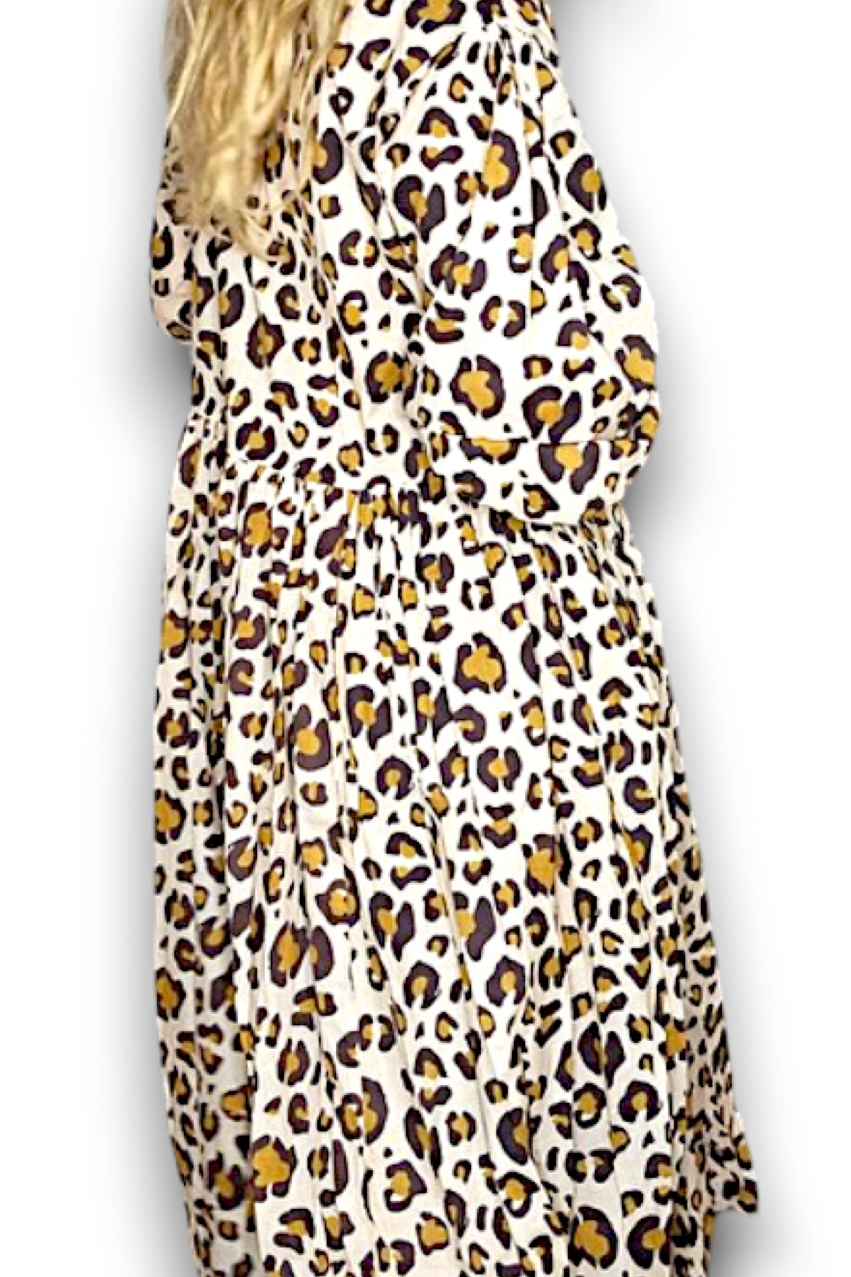 Ivy Pouf SI Dress Leopard