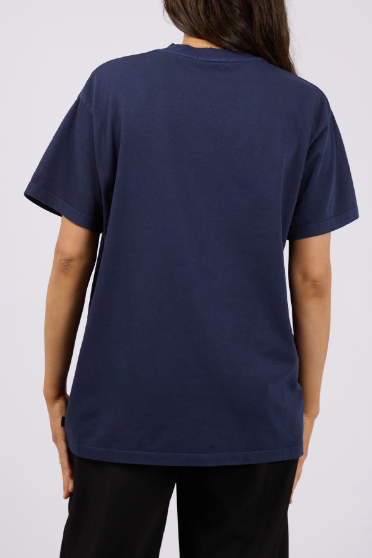 Manhattan Oversized Tee Navy